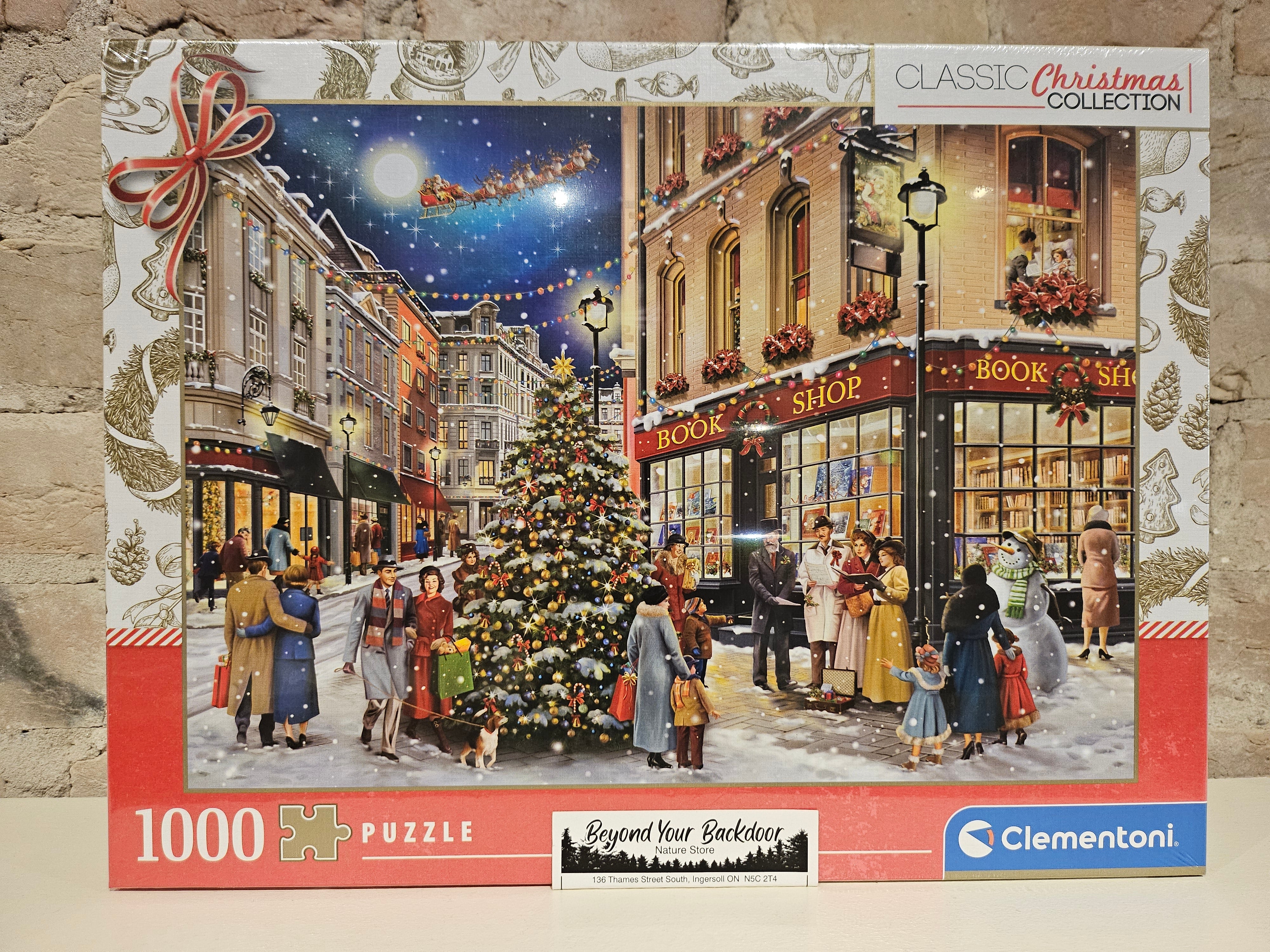 Clementoni Puzzle - A Christmas Stroll - 1000 pieces - 81498