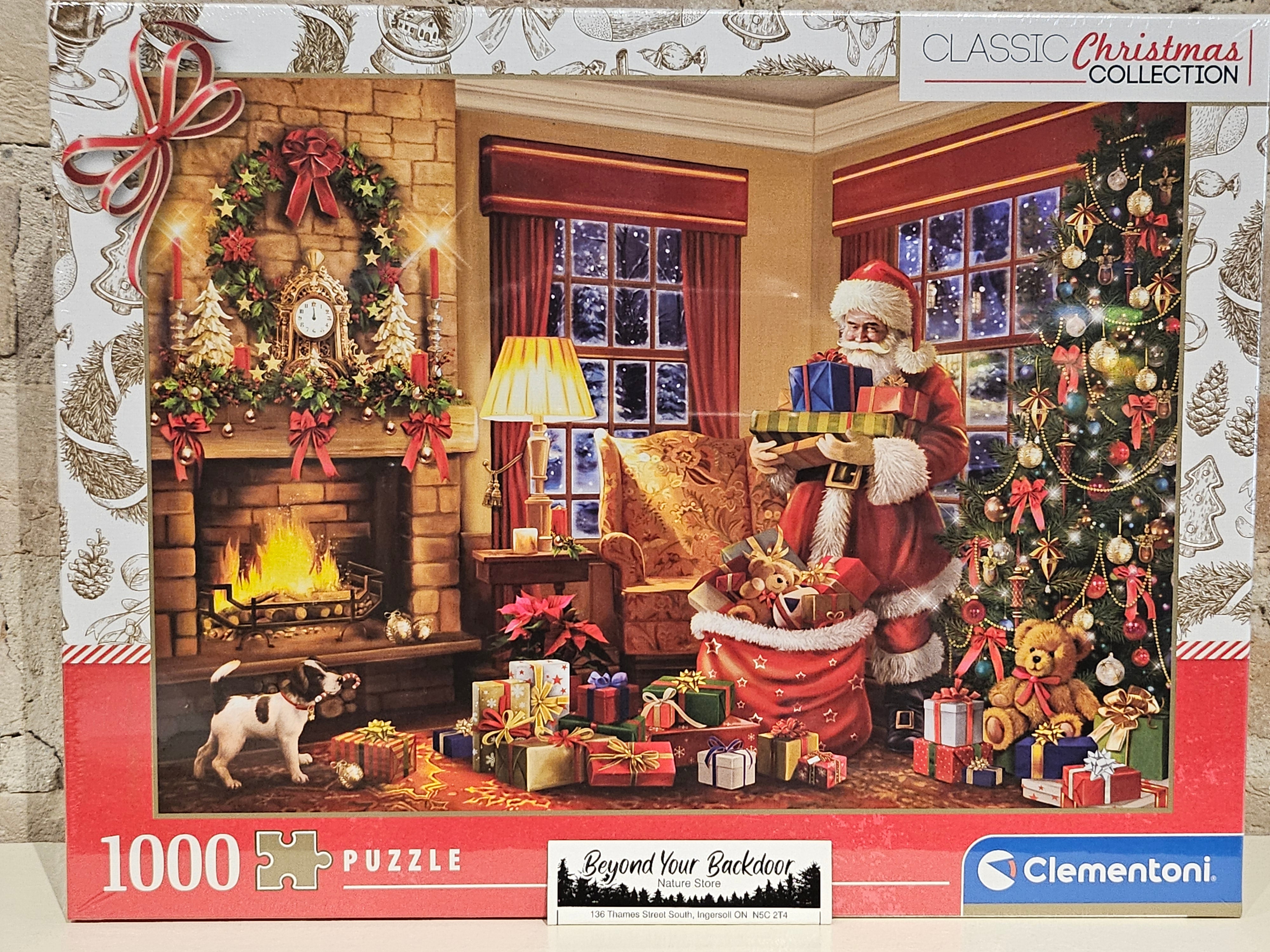 Clementoni Puzzle - Santa's Visit - 1000 pieces - 81497