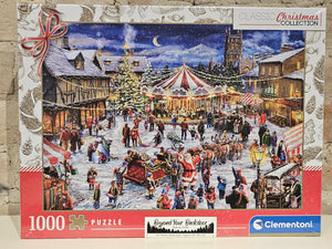 Clementoni Puzzle - The Christmas Fair - 1000 pieces - 81505