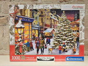 Clementoni Puzzle - Christmas Village - 1000 pieces - 81503