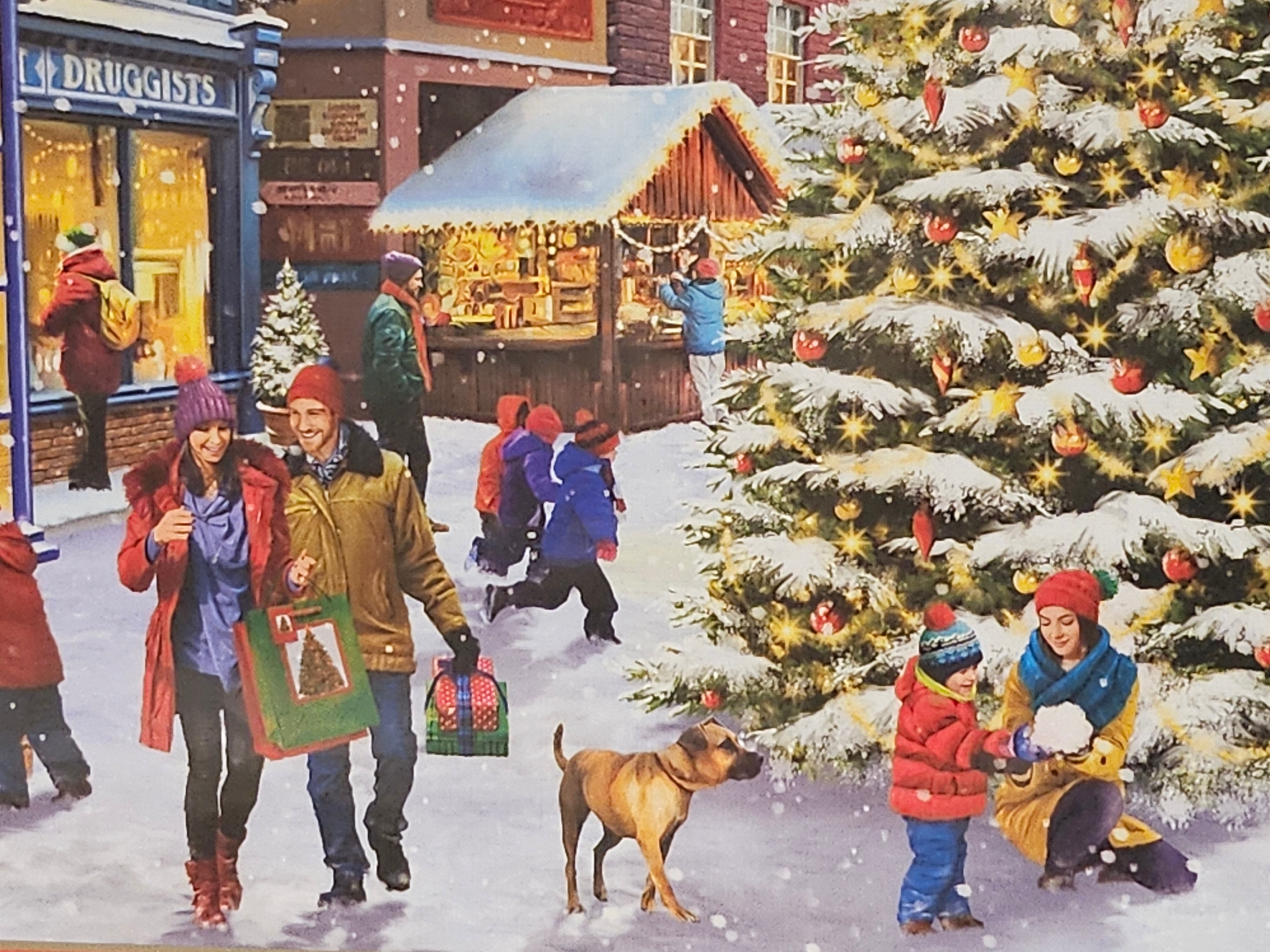 Clementoni Puzzle - Christmas Village - 1000 pieces - 81503