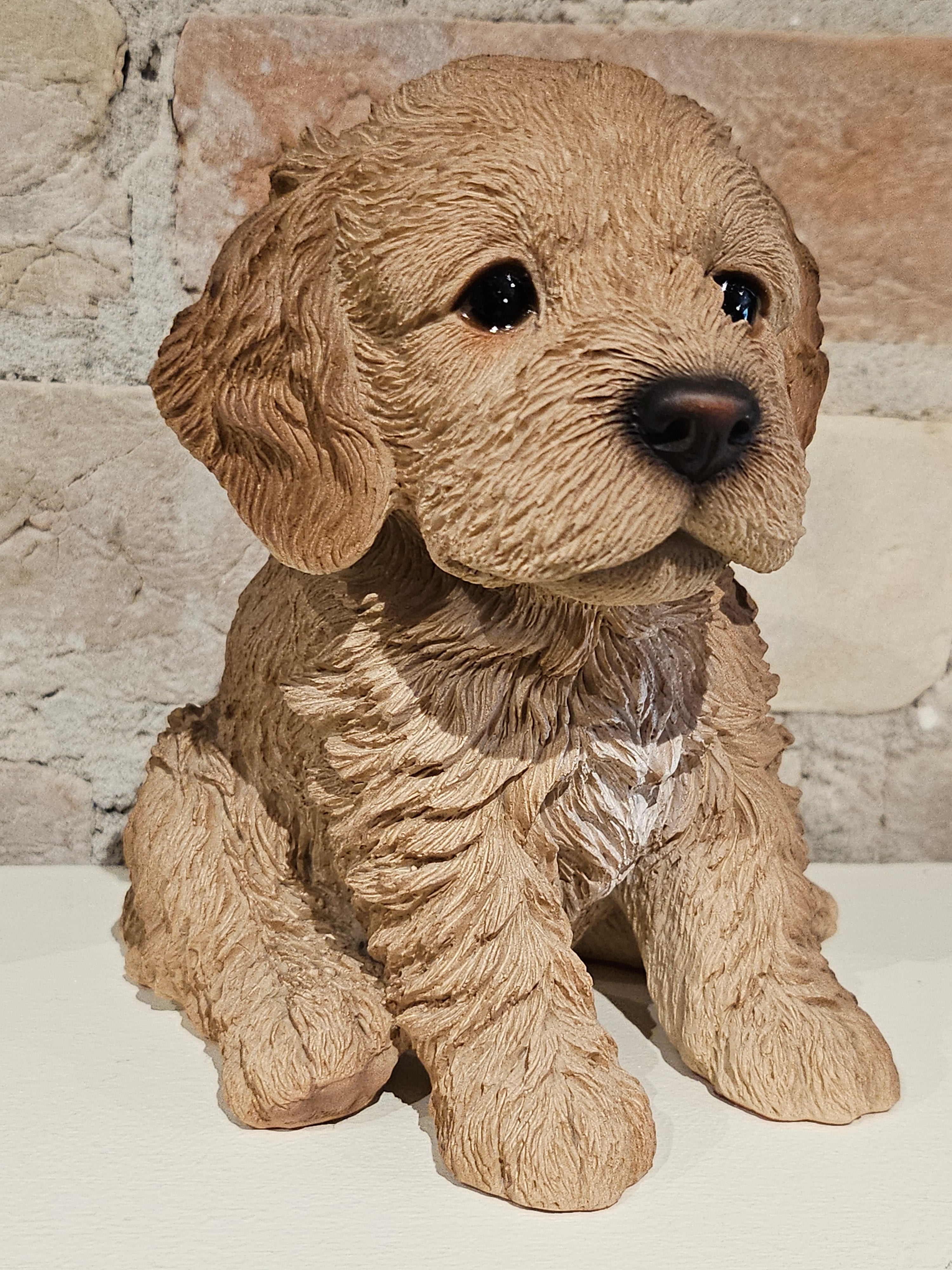 Dog Figurine - Cockapoo Puppy  87771F