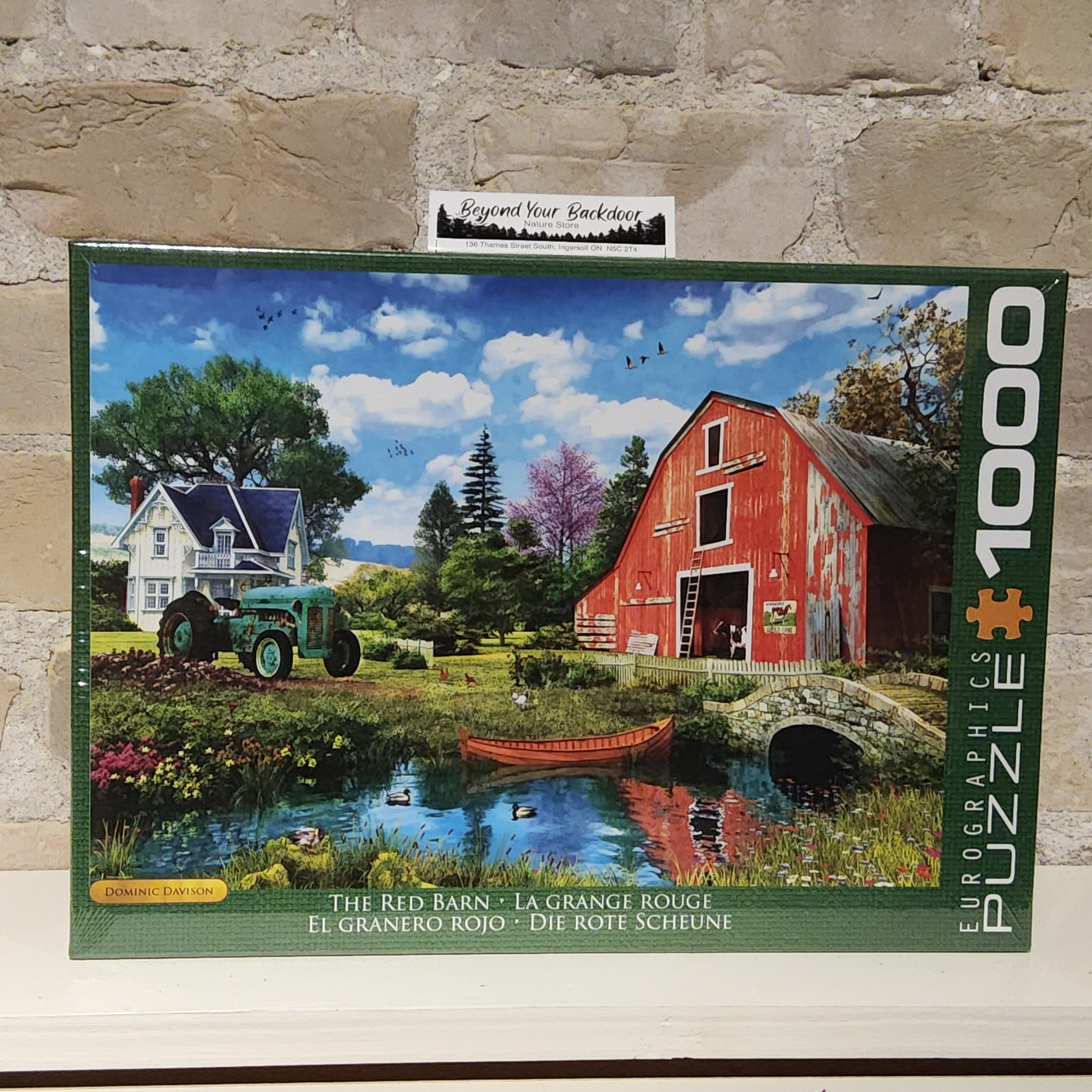 Eurographics Puzzle - The Red Barn - 1000 pieces - 6000-5526