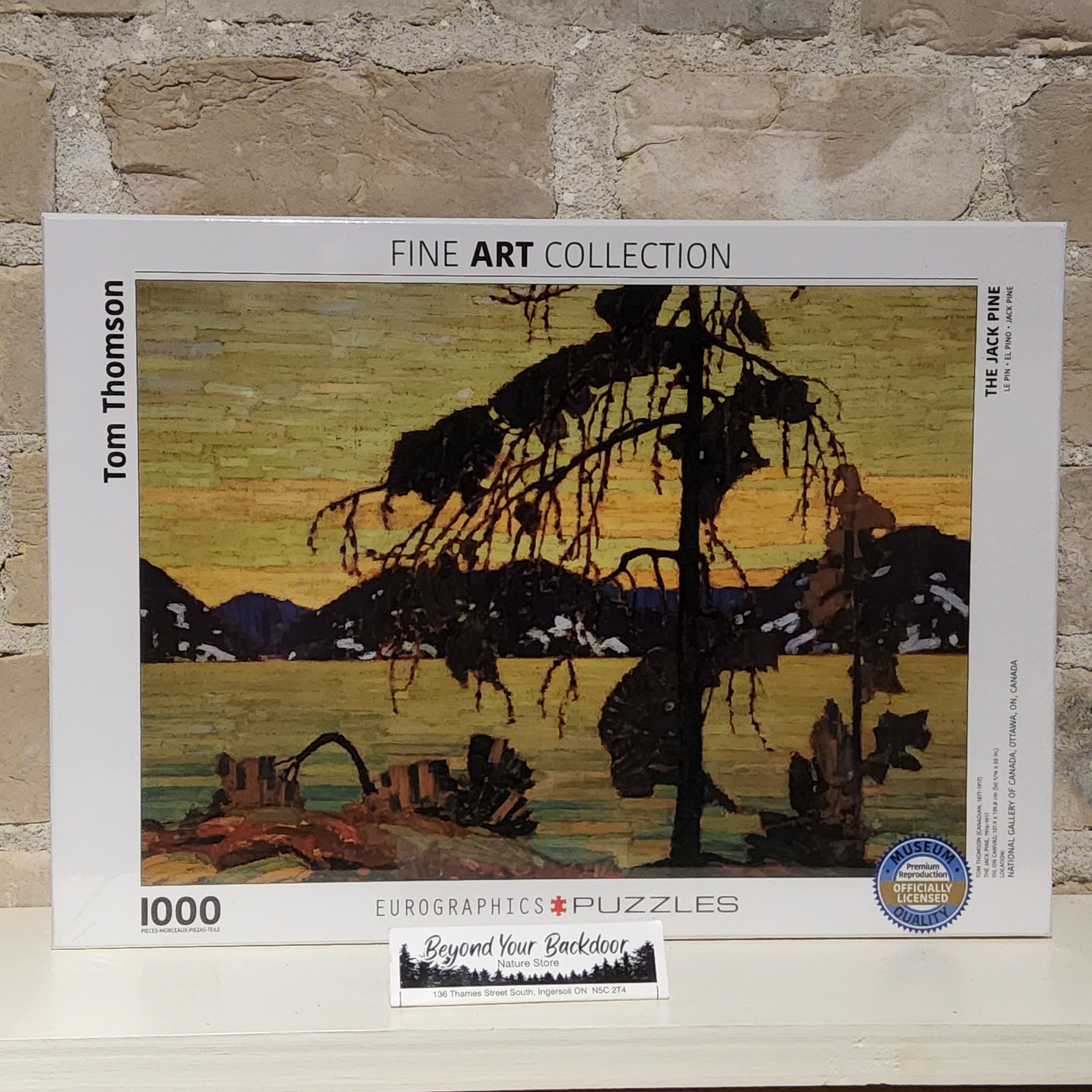 Eurographics Puzzle - Fine Art Collection - The Jack Pine by Tom Thomson - 1000 pieces - 6000-7166