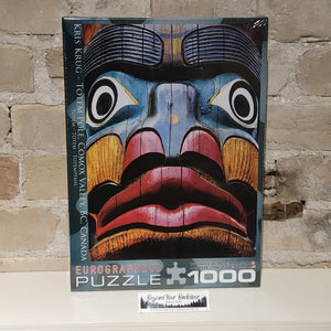 Eurographics Puzzle - Fine Art Collection - Totem Pole, Comox Valley, BC by Kris Krug - 1000 pieces - 6000-0243