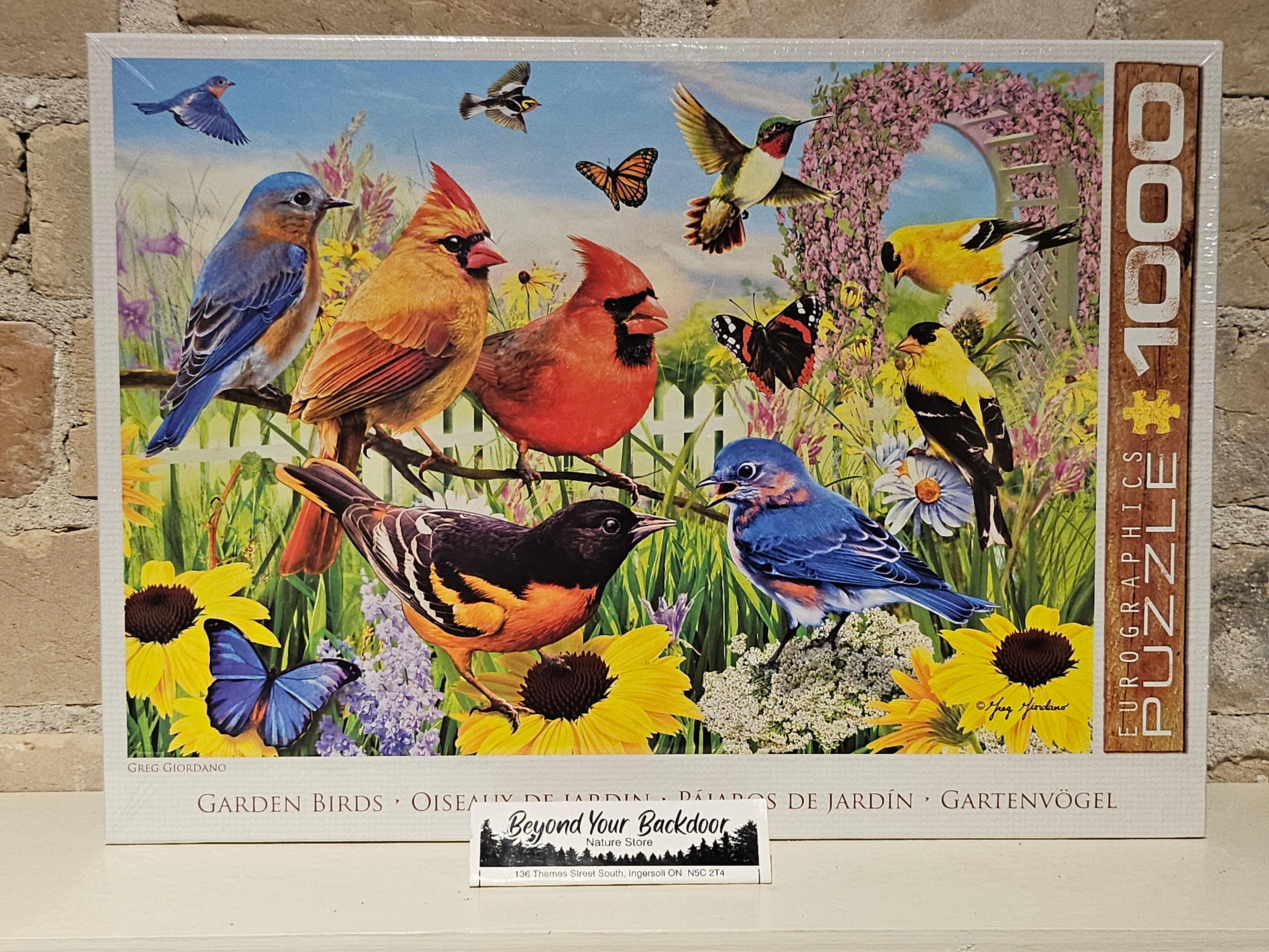 Eurographics Puzzle - Garden Birds - 1000 pieces - 6000-5824