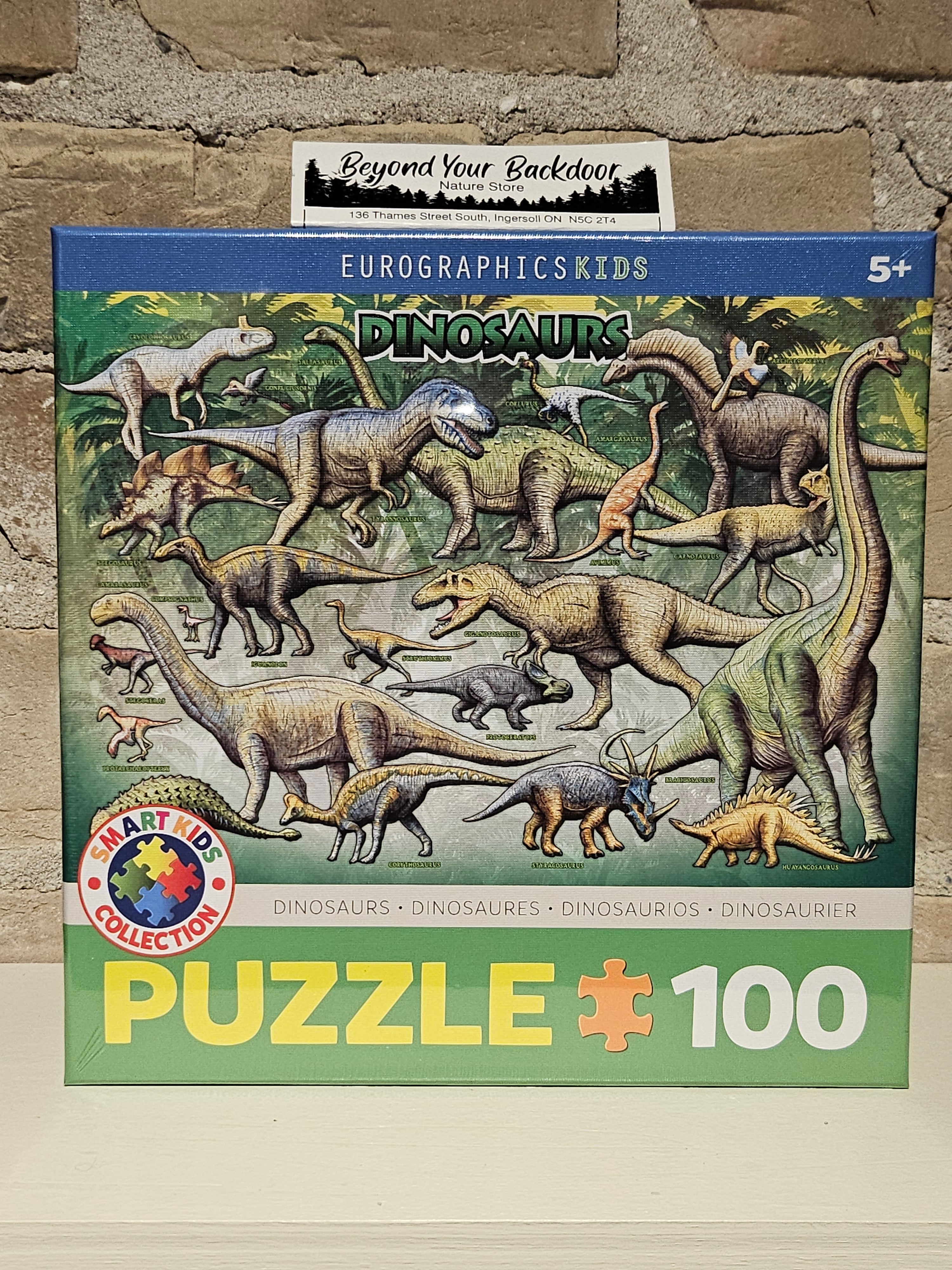 Eurographics Kids Puzzle - Dinosaurs - 100 pieces - 6100-0098