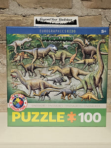 Eurographics Kids Puzzle - Dinosaurs - 100 pieces - 6100-0098