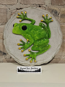 Stepping Stone / Wall Plaque - Frog - 13329