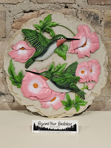 Stepping Stone / Wall Plaque - Hummingbird - 13094