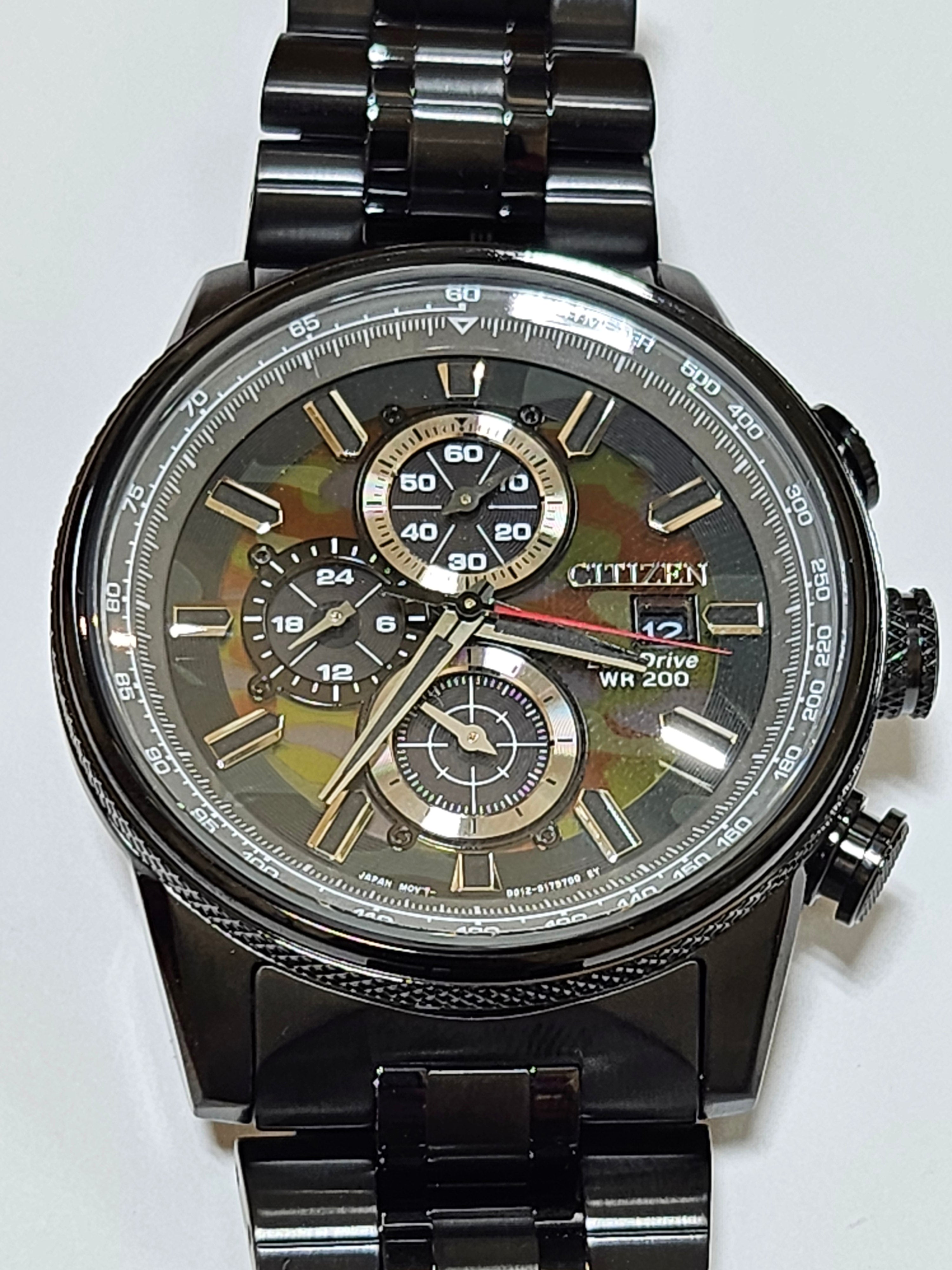 Citizen Eco-Drive Stainless Steel Watch - CA0805-53X - Nighthawk