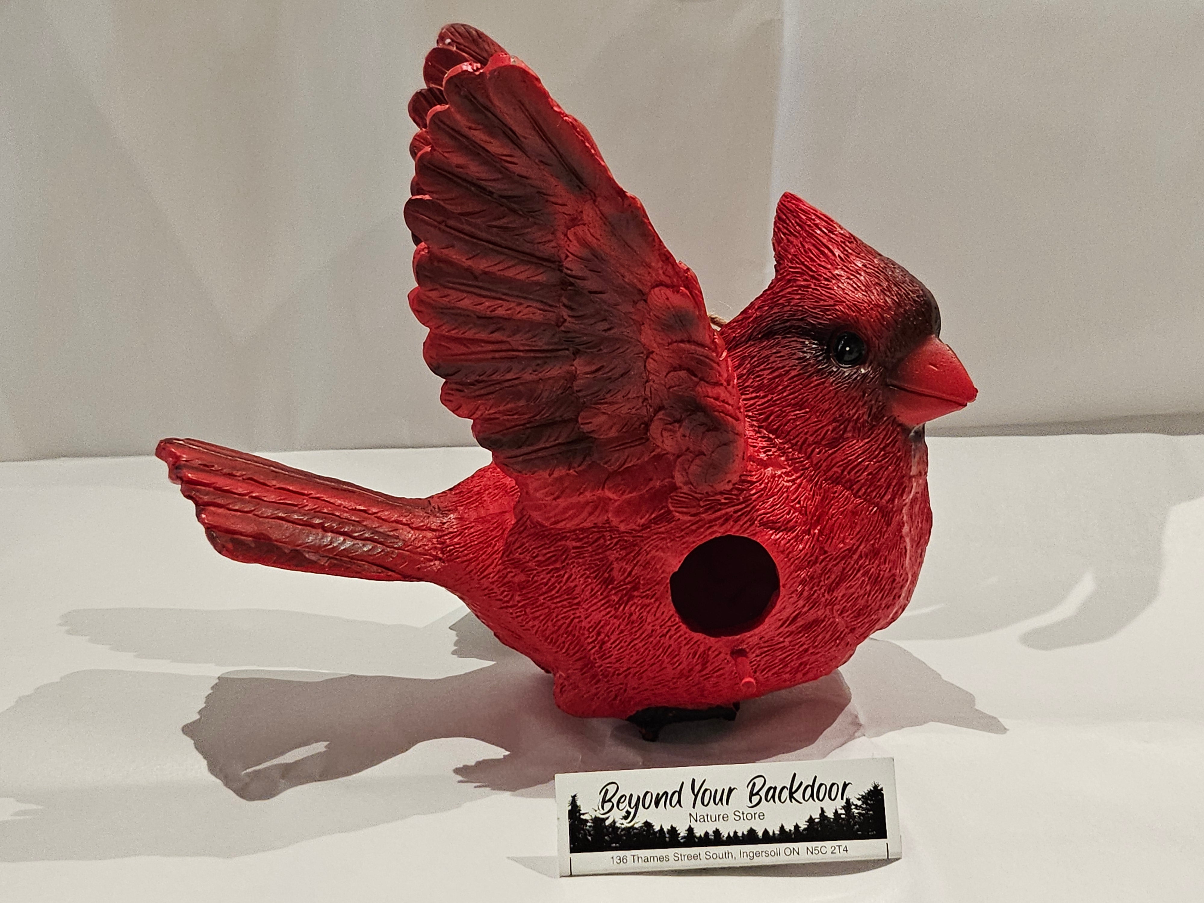 Birdhouse - Decorative - Cardinal - 10294