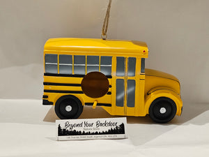 Birdhouse - Decorative - School Bus - 10186