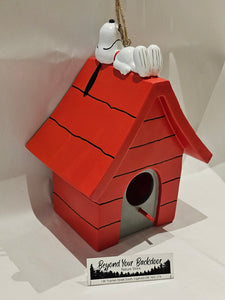 Birdhouse - Decorative - Snoopy on Doghouse - 10331