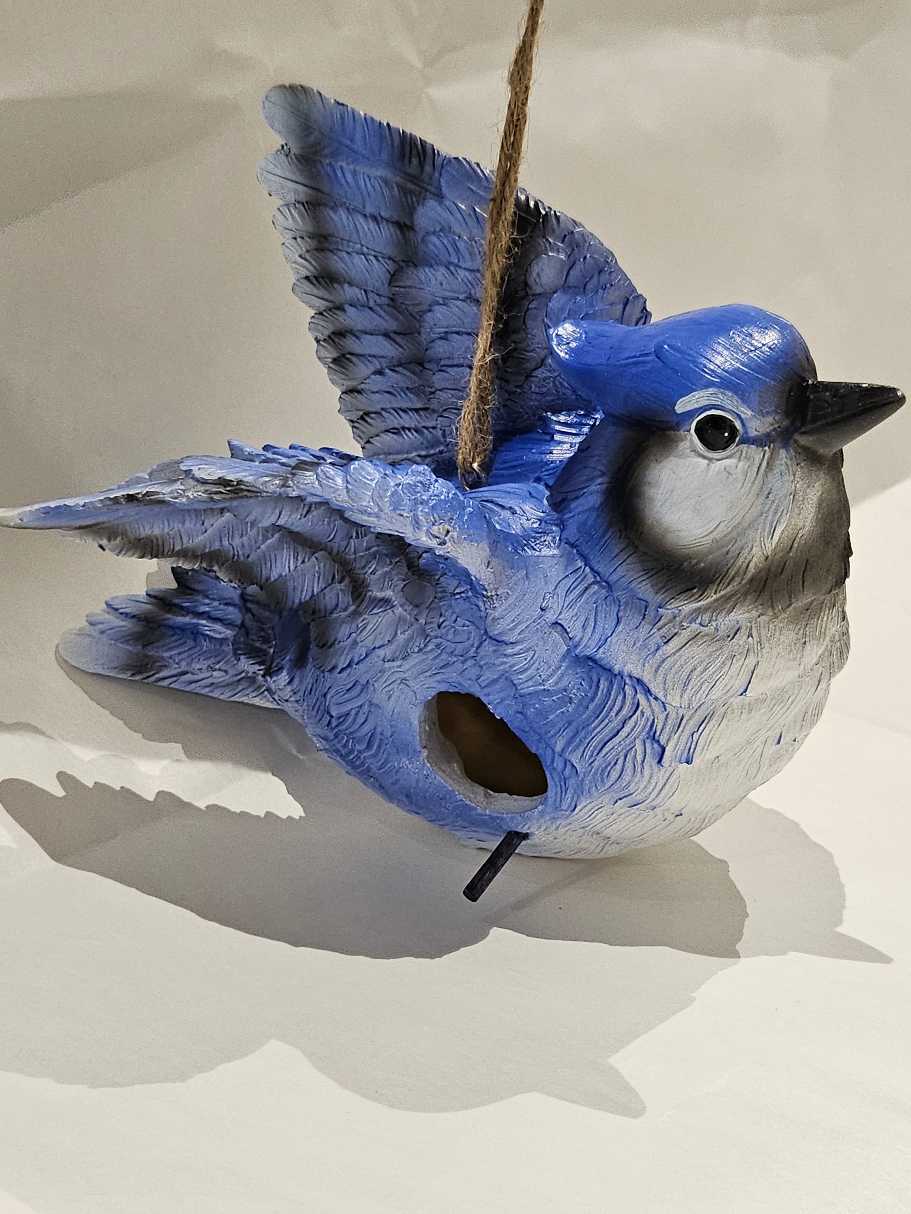 Birdhouse - Decorative - Blue Jay - 10298