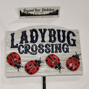 Garden Stake - Ladybug Crossing - 21228