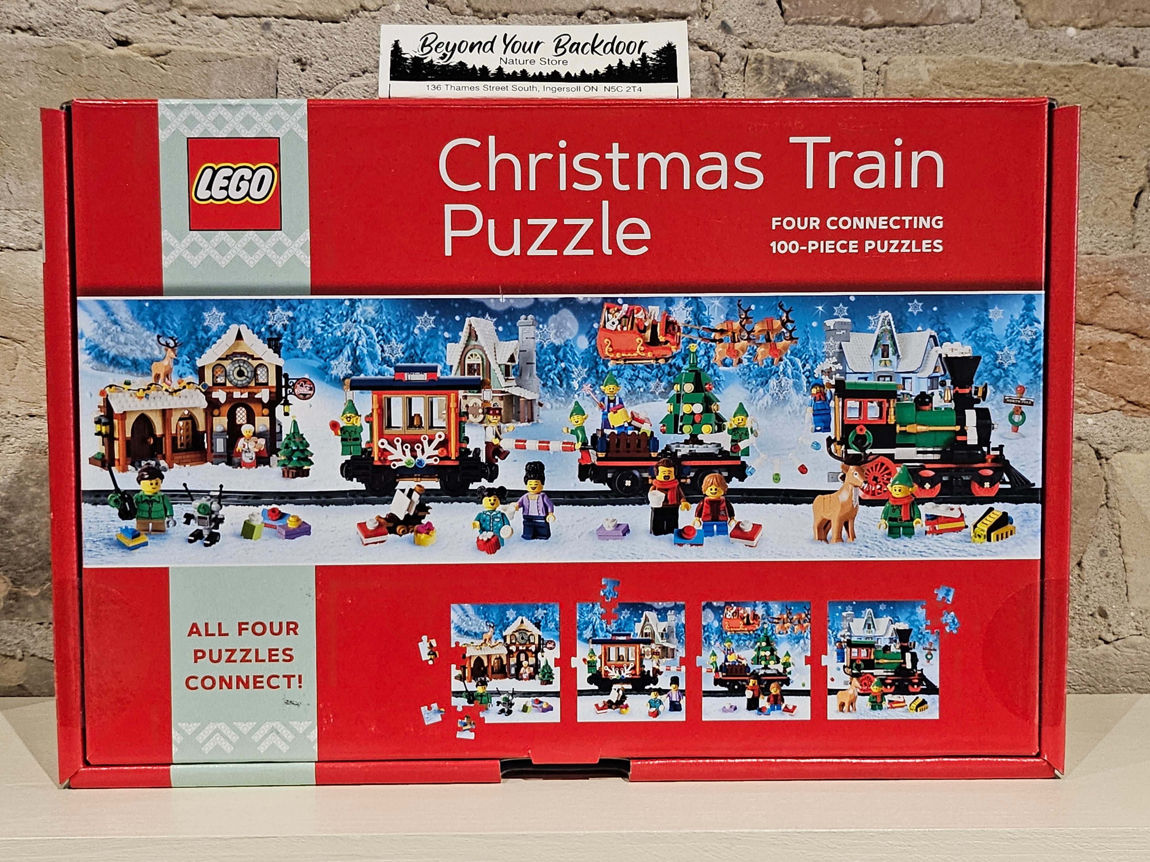 Lego Christmas Train Puzzle - 4x100 pieces - 2133-5