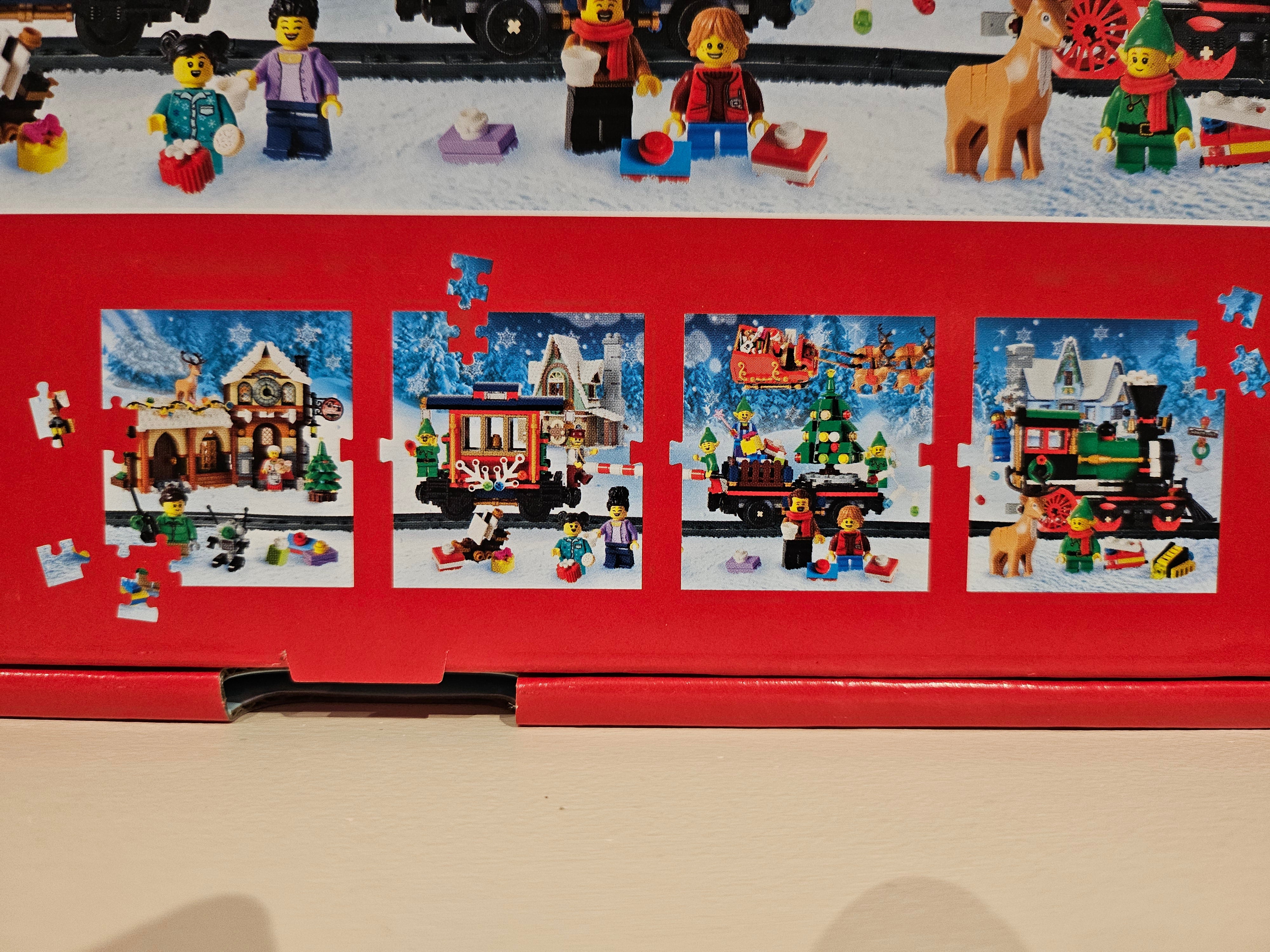 Lego Christmas Train Puzzle - 4x100 pieces - 2133-5