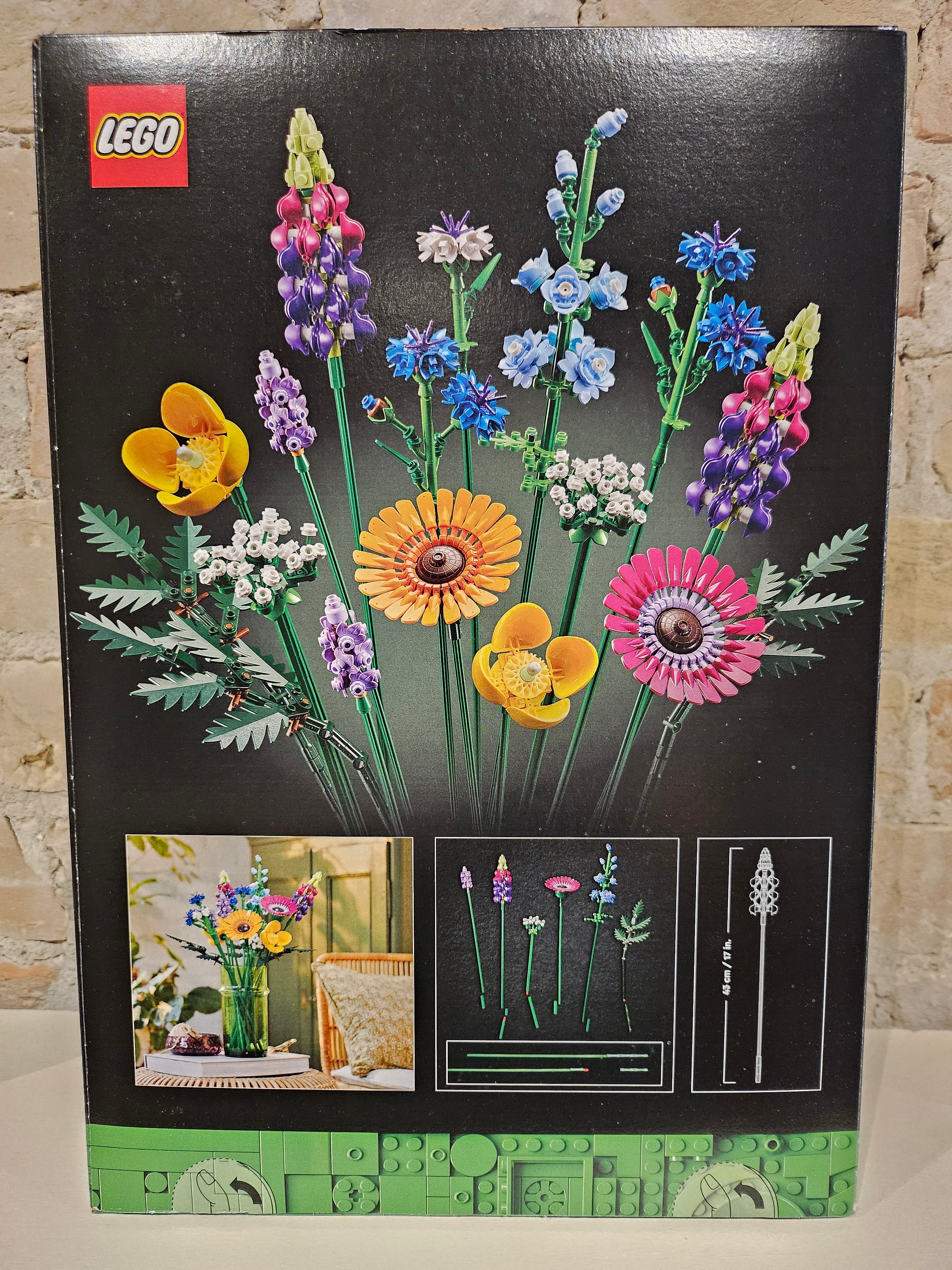 Lego Botanical Collection - Wildflower Bouquet - 939 pieces - 10313