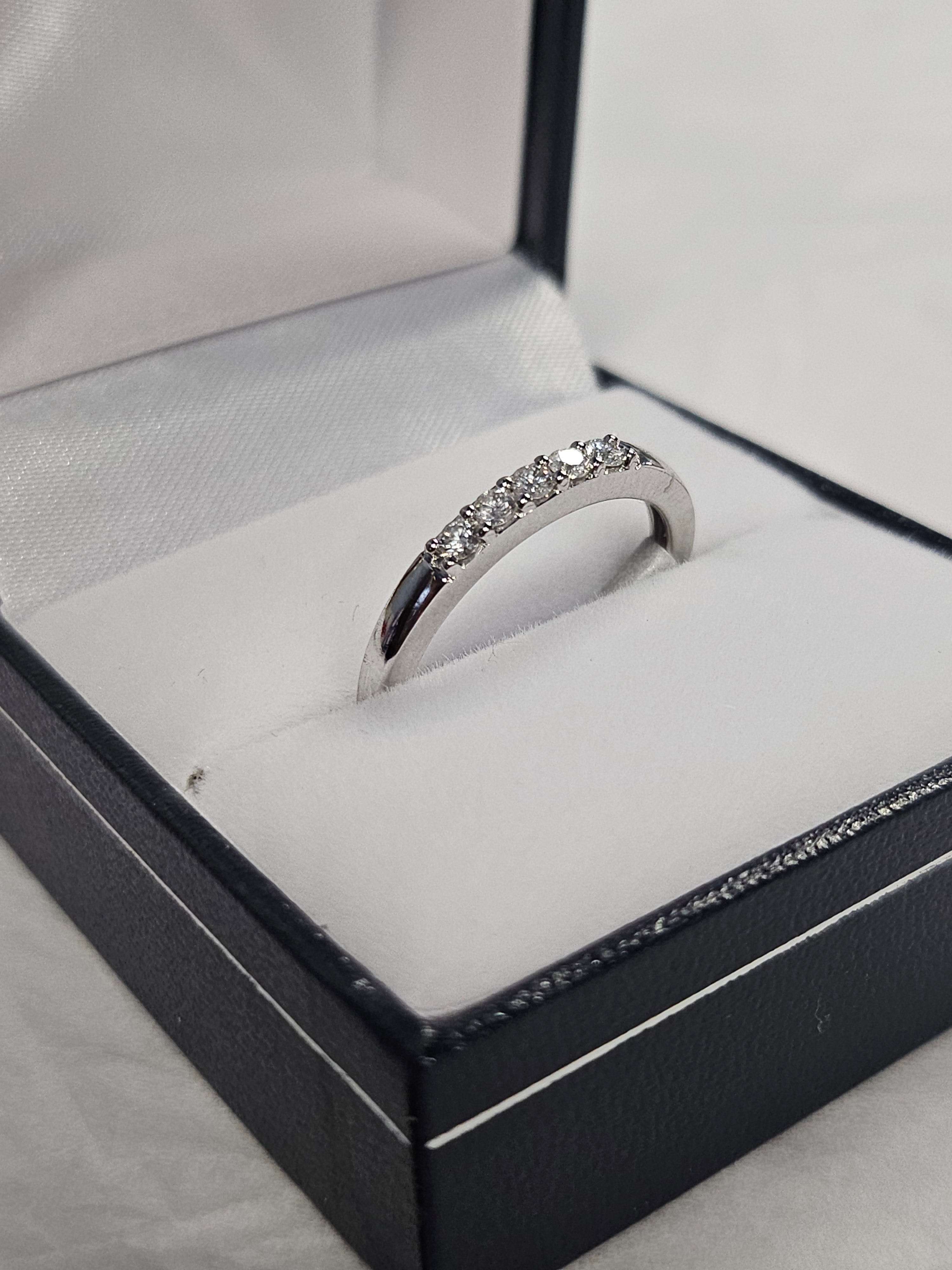 Diamond Anniversary Ring - SR17460 - W