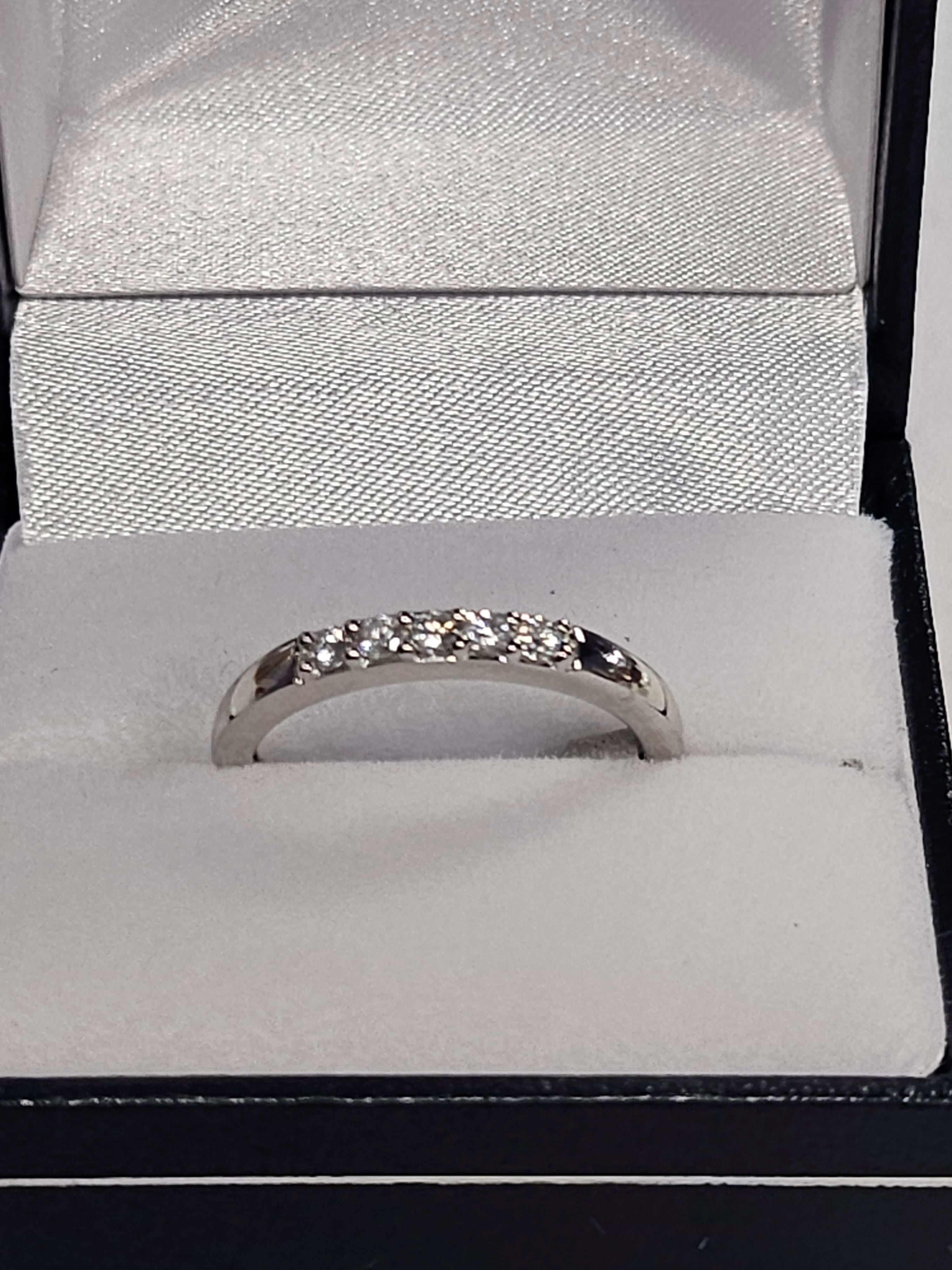 Diamond Anniversary Ring - SR17460 - W