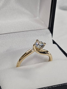 Diamond Engagement Ring - CA0799 - Y