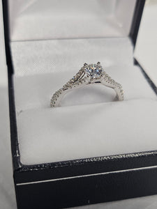 Diamond Engagement Ring - CA0789 - W