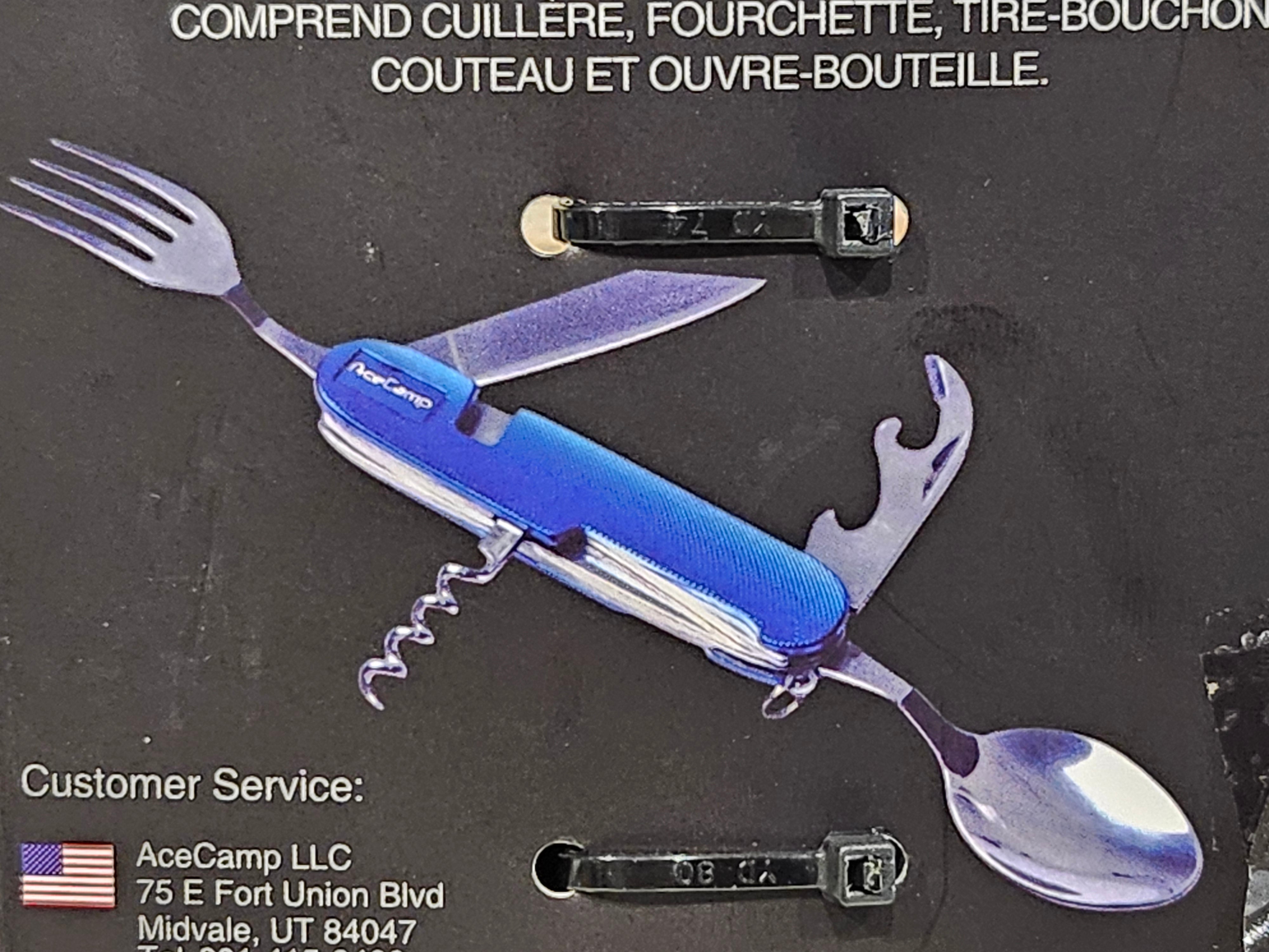 Ace Camp Detachable Cutlery Set - 2574