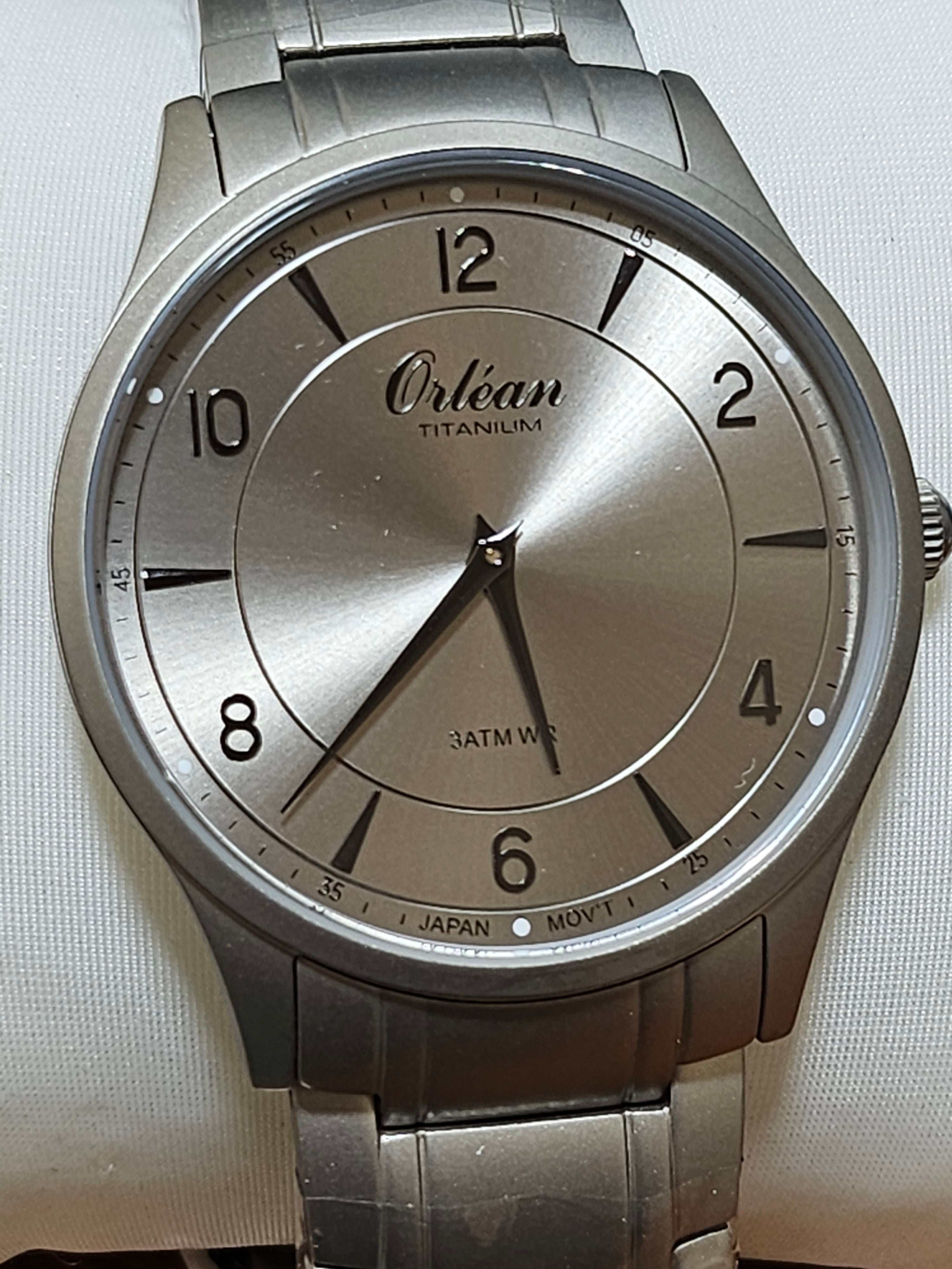 Orlean Watch - Titanium ME3587