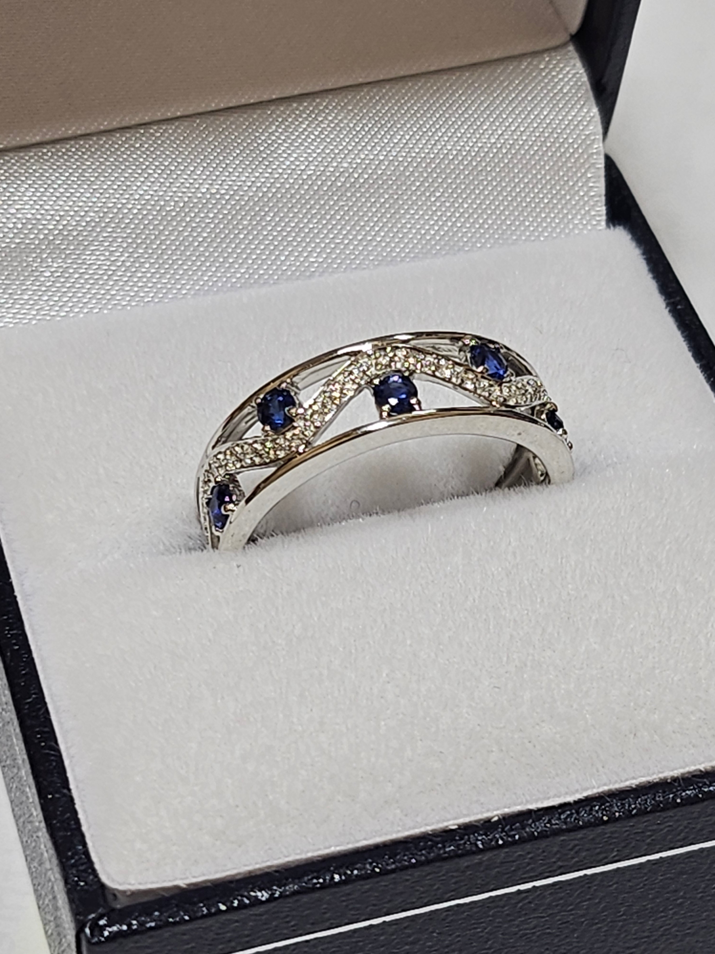 Sapphire and Diamond Ring  - RWD8807