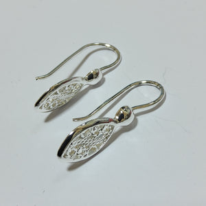 S/SEarrings - Shepherd hook style - Filigree - 5285