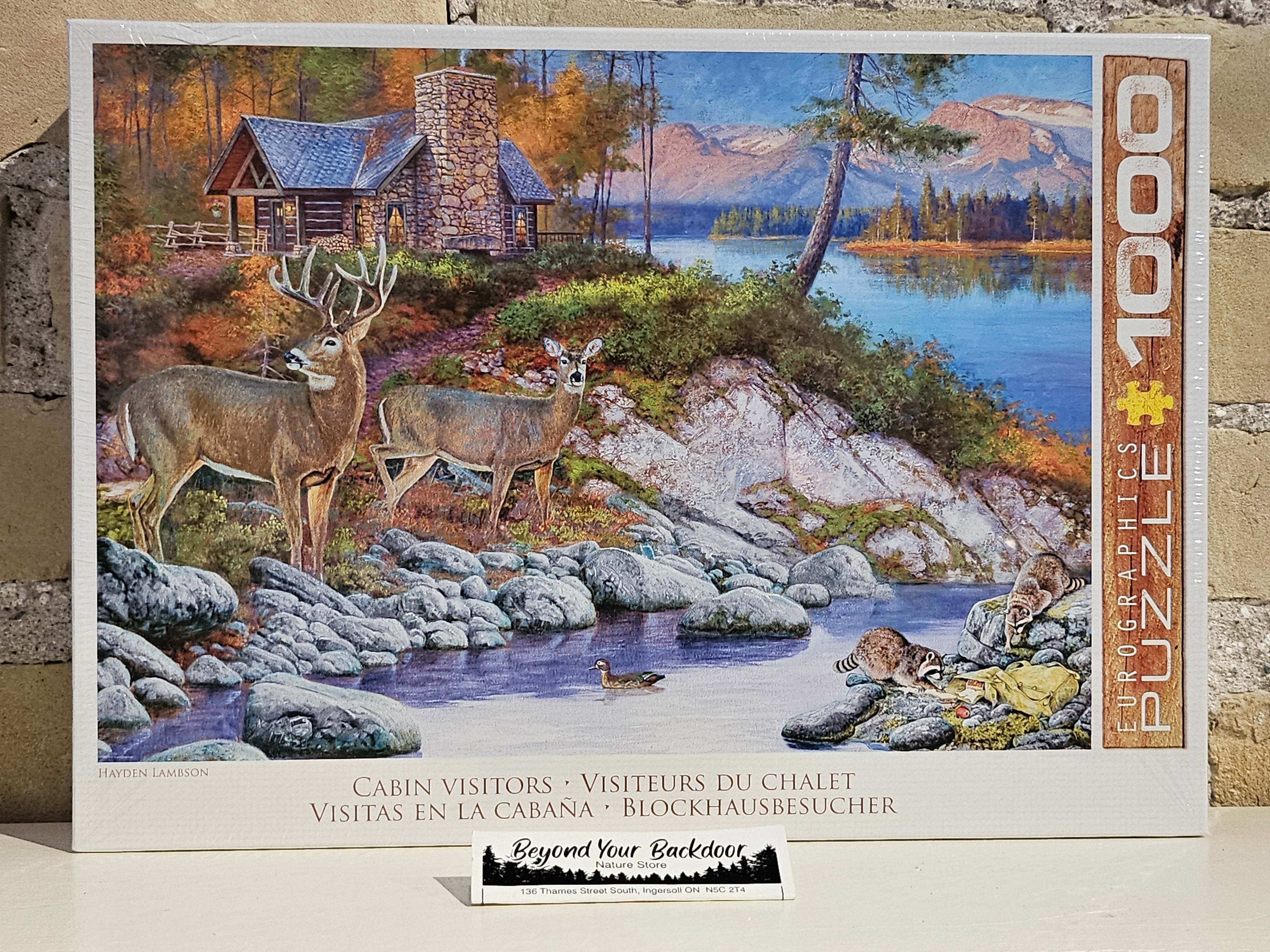 Eurographics Puzzle - Cabin Visitors - 1000 pieces - 6000-5875