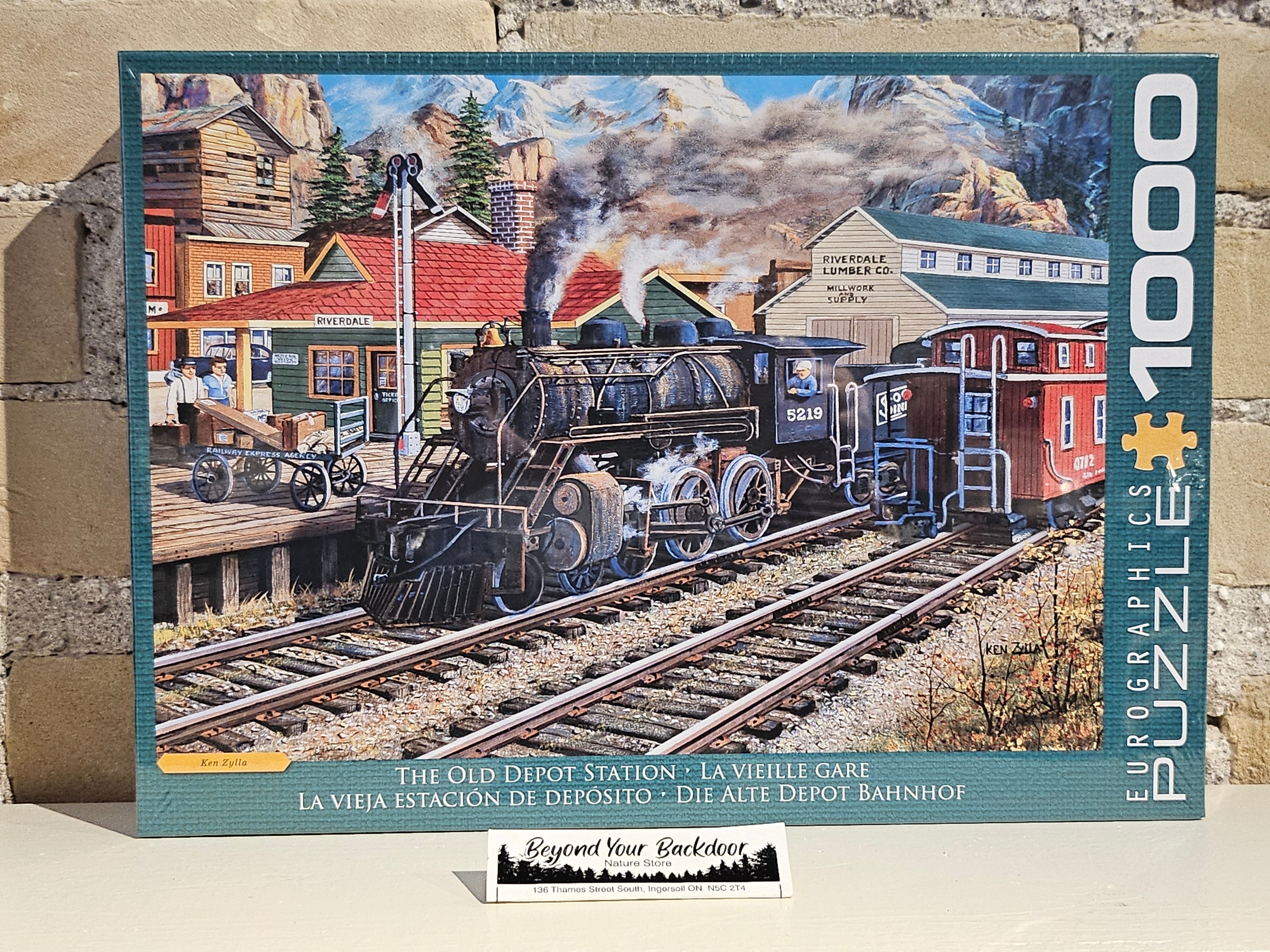 Eurographics Puzzle - The Old Depot Station - 1000 pieces - 6000-5876