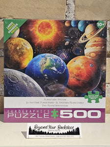 Eurographics Puzzle - Planetary System - 500 Large pieces - 8500-6007