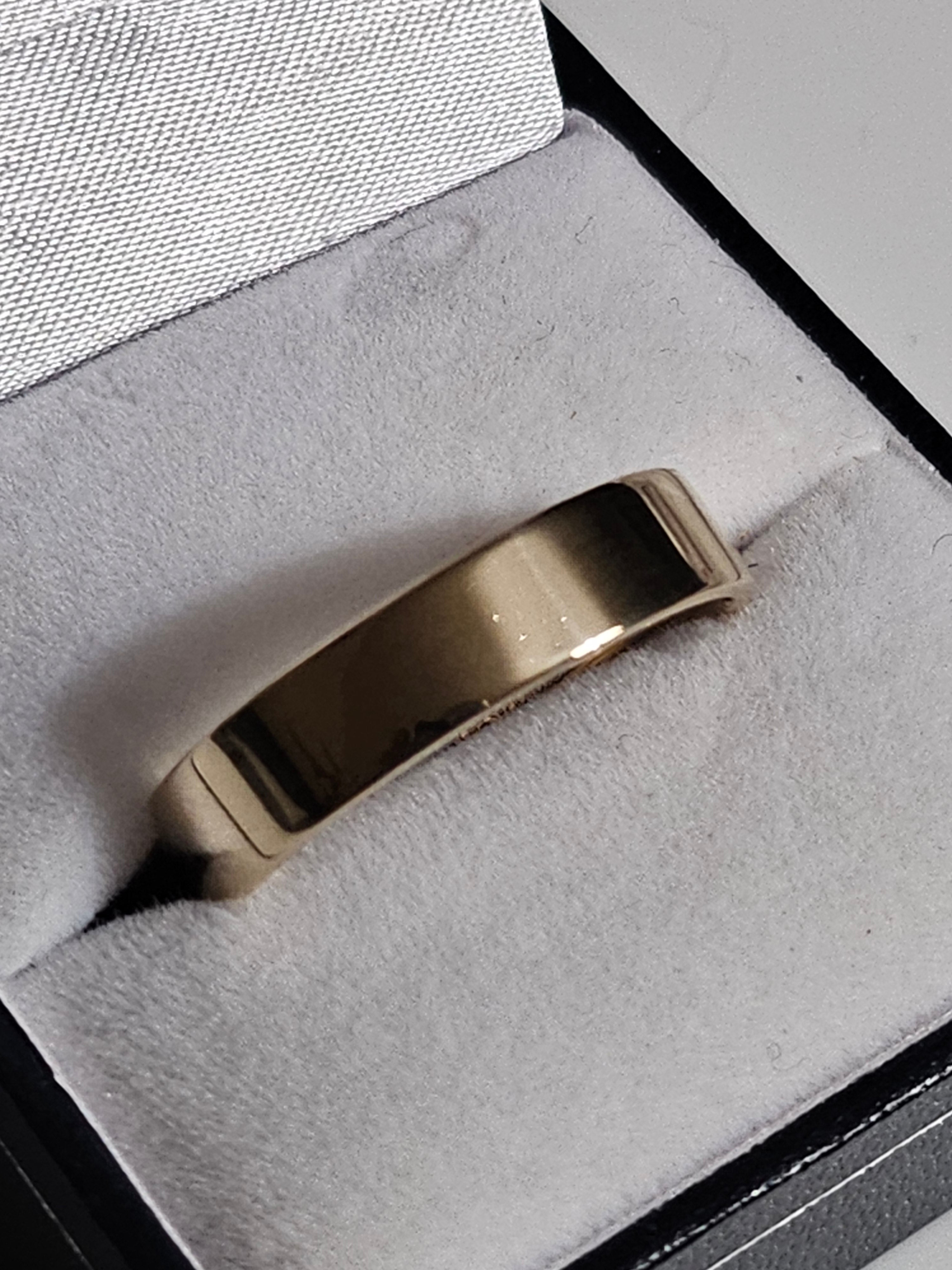 Gold Wedding Band - Men's 5T00RM - $1815