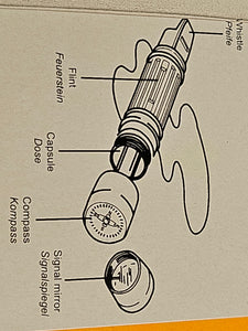 Ace Camp Five Function Whistle - 3338