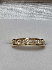 Diamond Anniversary Ring - Yellow Gold - H2750/50