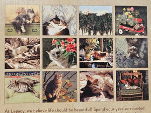 2026 - The Legacy Cats We Love Calendar - by Sueellen Ross - WCA103795