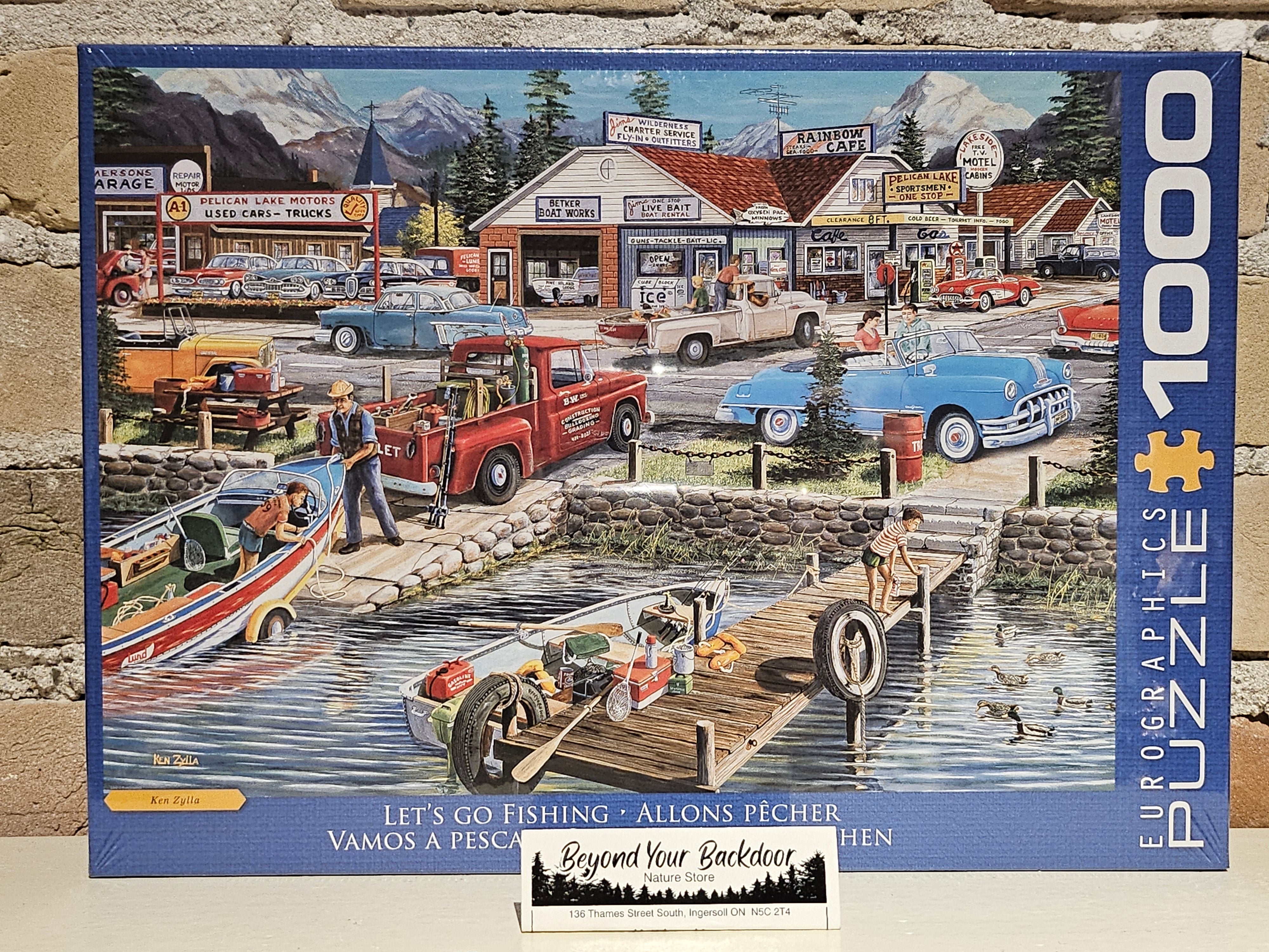 Eurographics Puzzle - Let's Go Fishing - 1000 pieces - 6000-5868