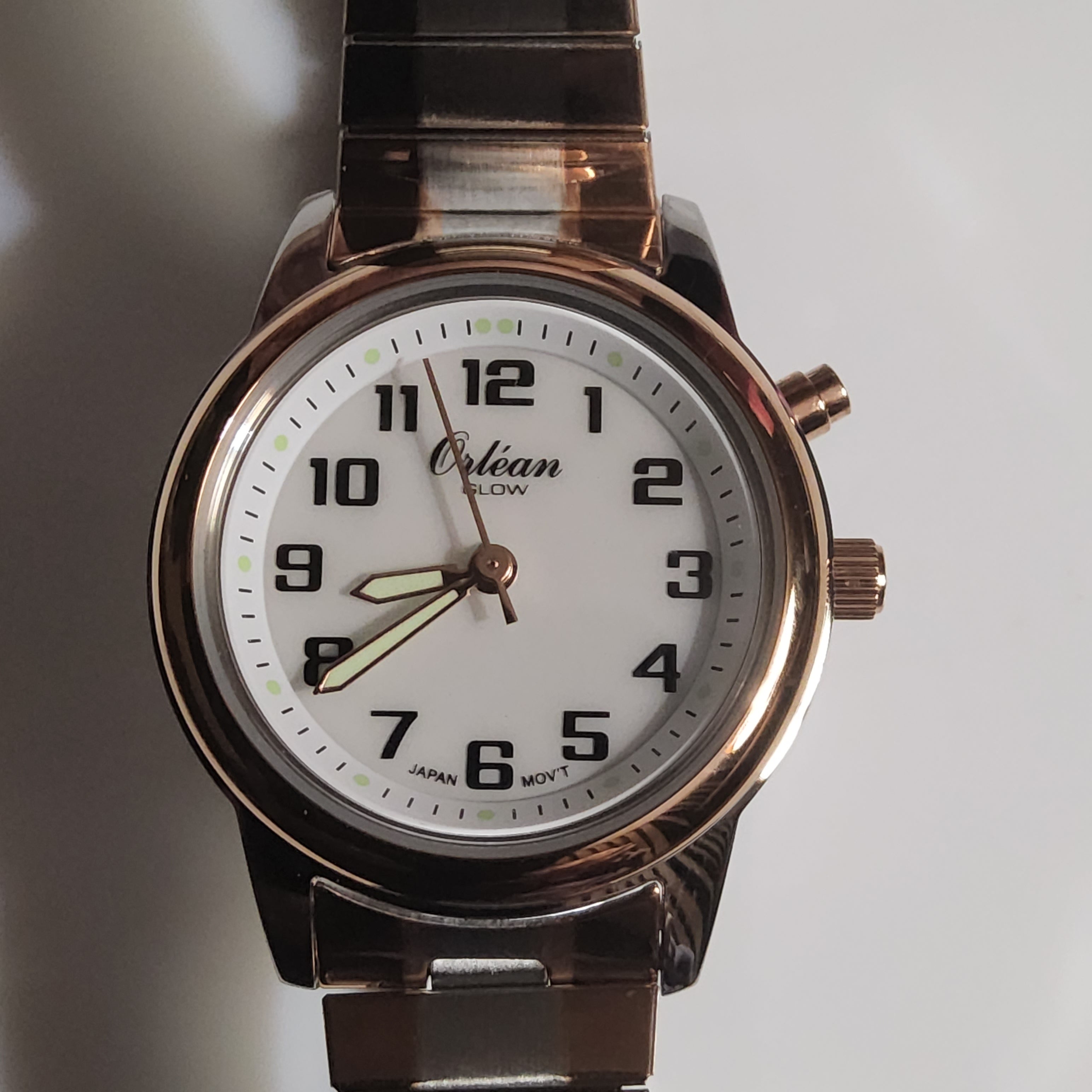 Orlean Watch - Ladies - GLOW - Expansion Bracelet - ME3647