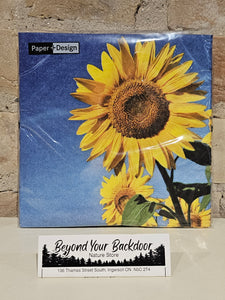 Paper+Design Napkins - 20 X 3-ply Tissue Luncheon Napkins - Sunflower Bloom - 195221