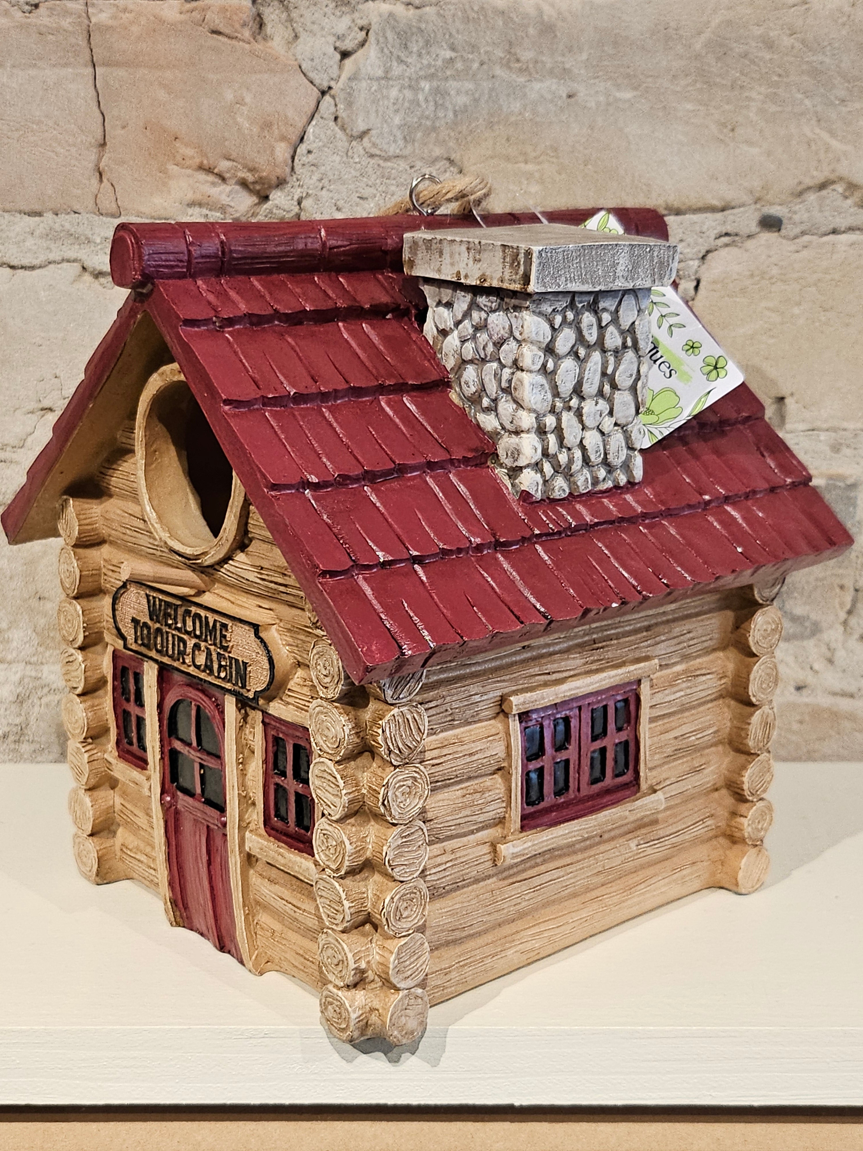 Birdhouse - Decorative - Cabin Birdhouse - 10338