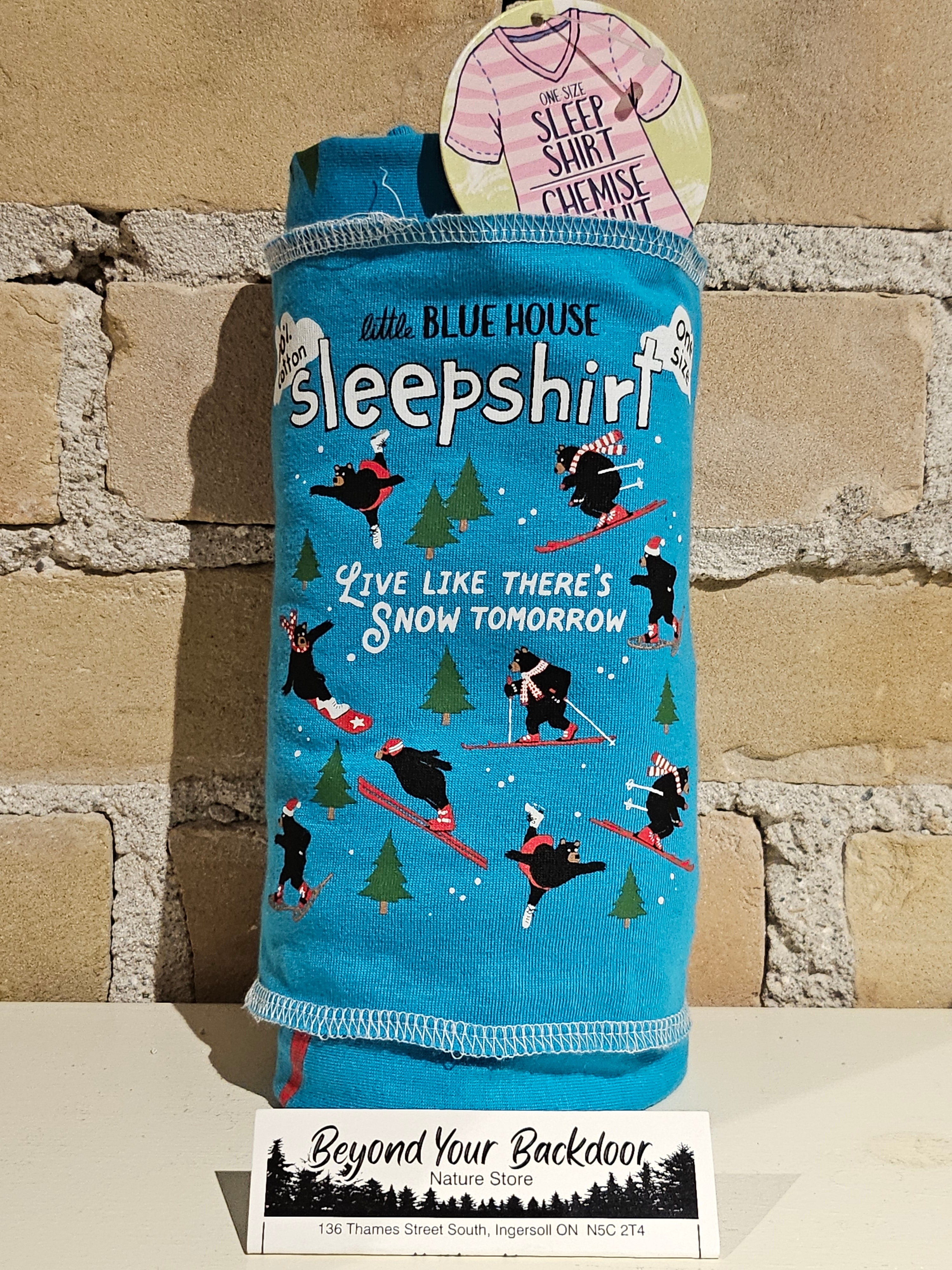 Sleepshirt - 100% Cotton - One Size - SS4