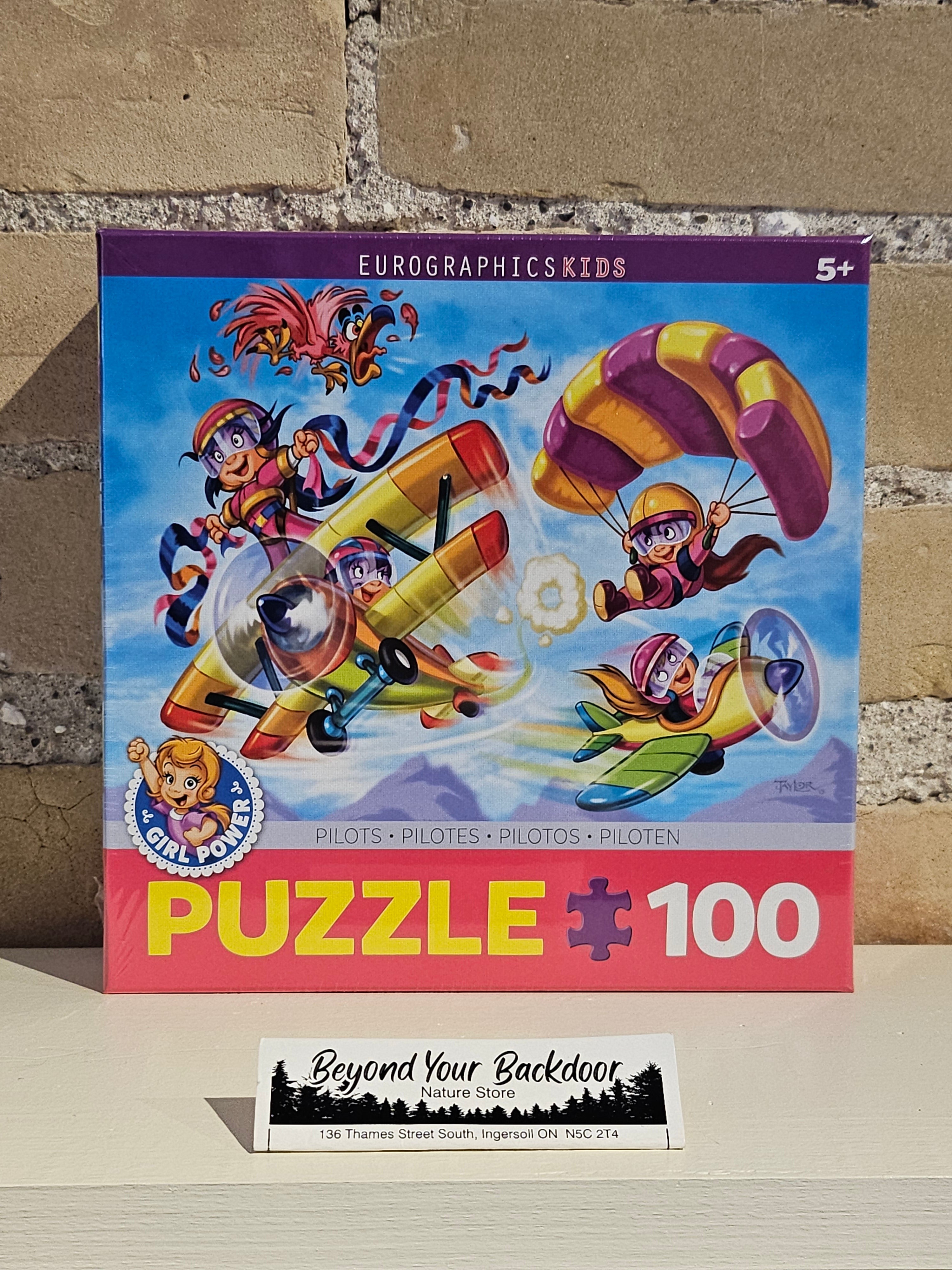 Eurographics Kids Puzzle - Pilots - 100 pieces - 6100-0523