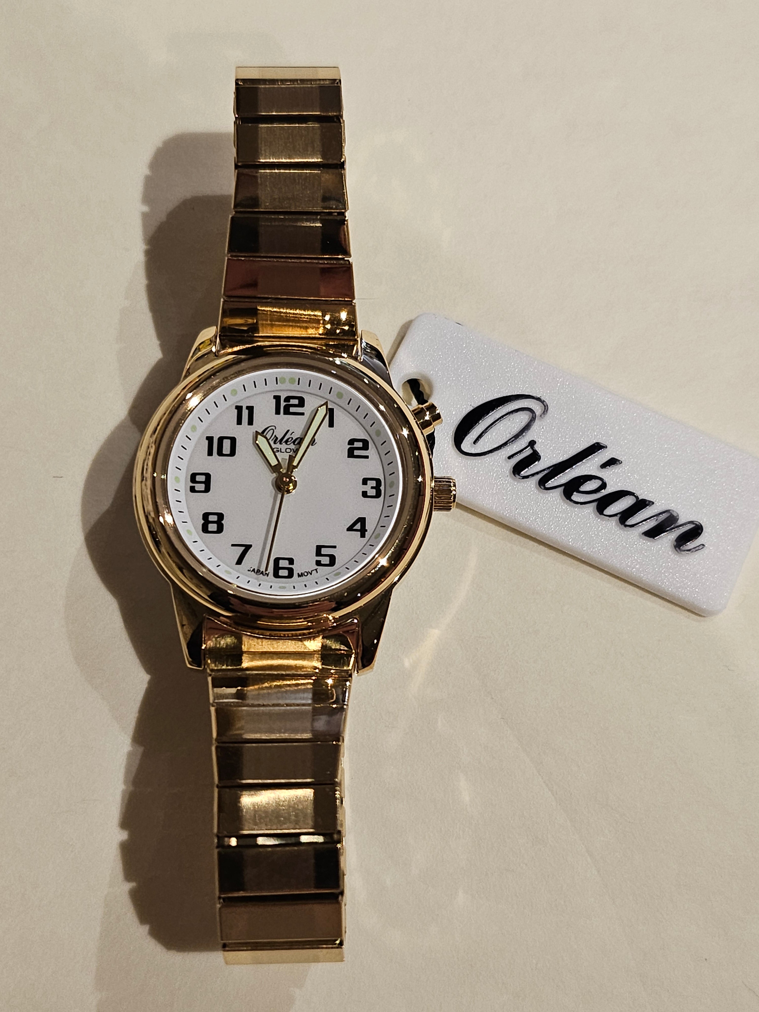 Orlean Watch - Ladies - GLOW - Expansion Bracelet - ME3645