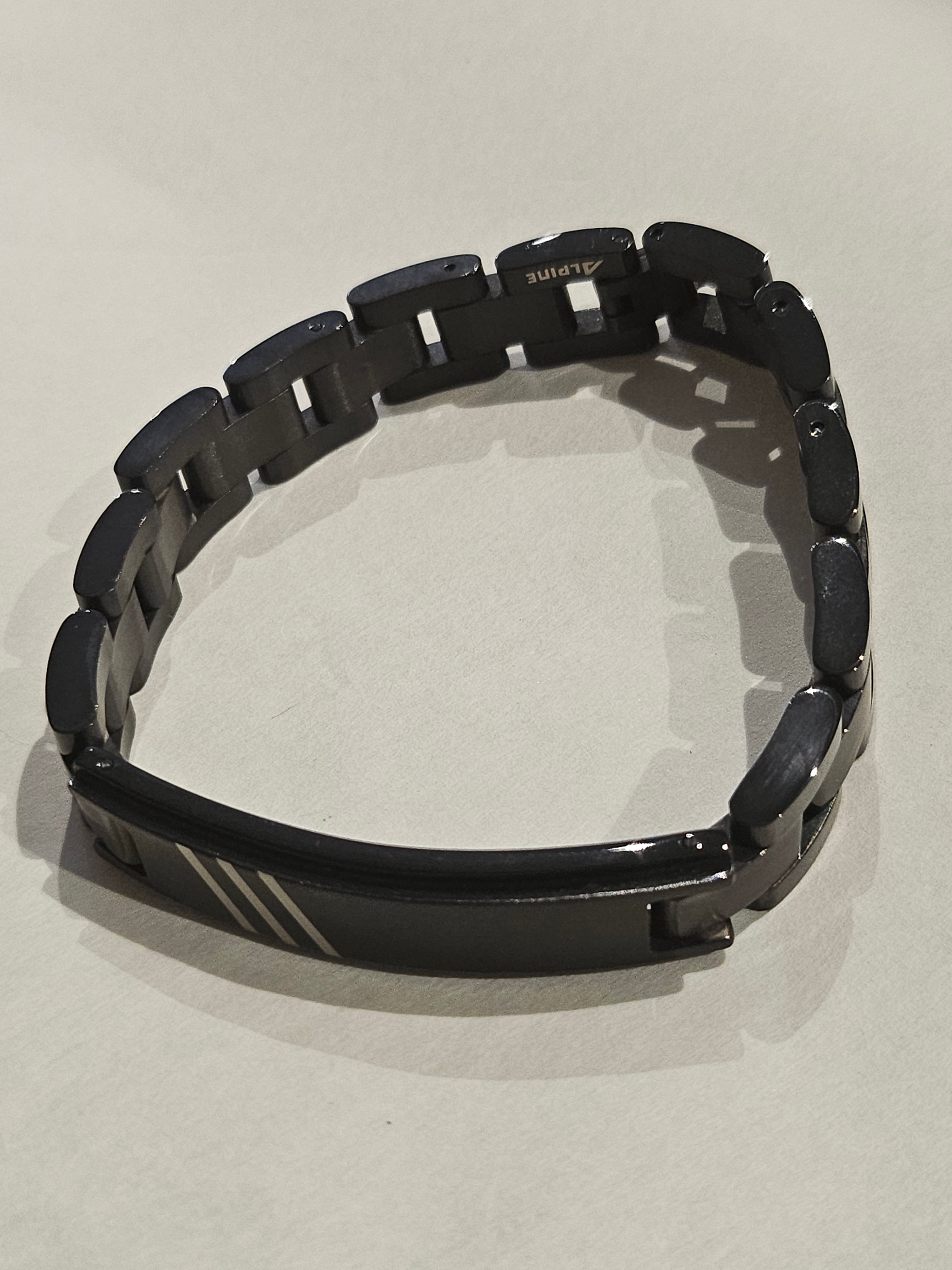 Men's ALPINE Stainless Steel Bracelet - BB803 - $65.95