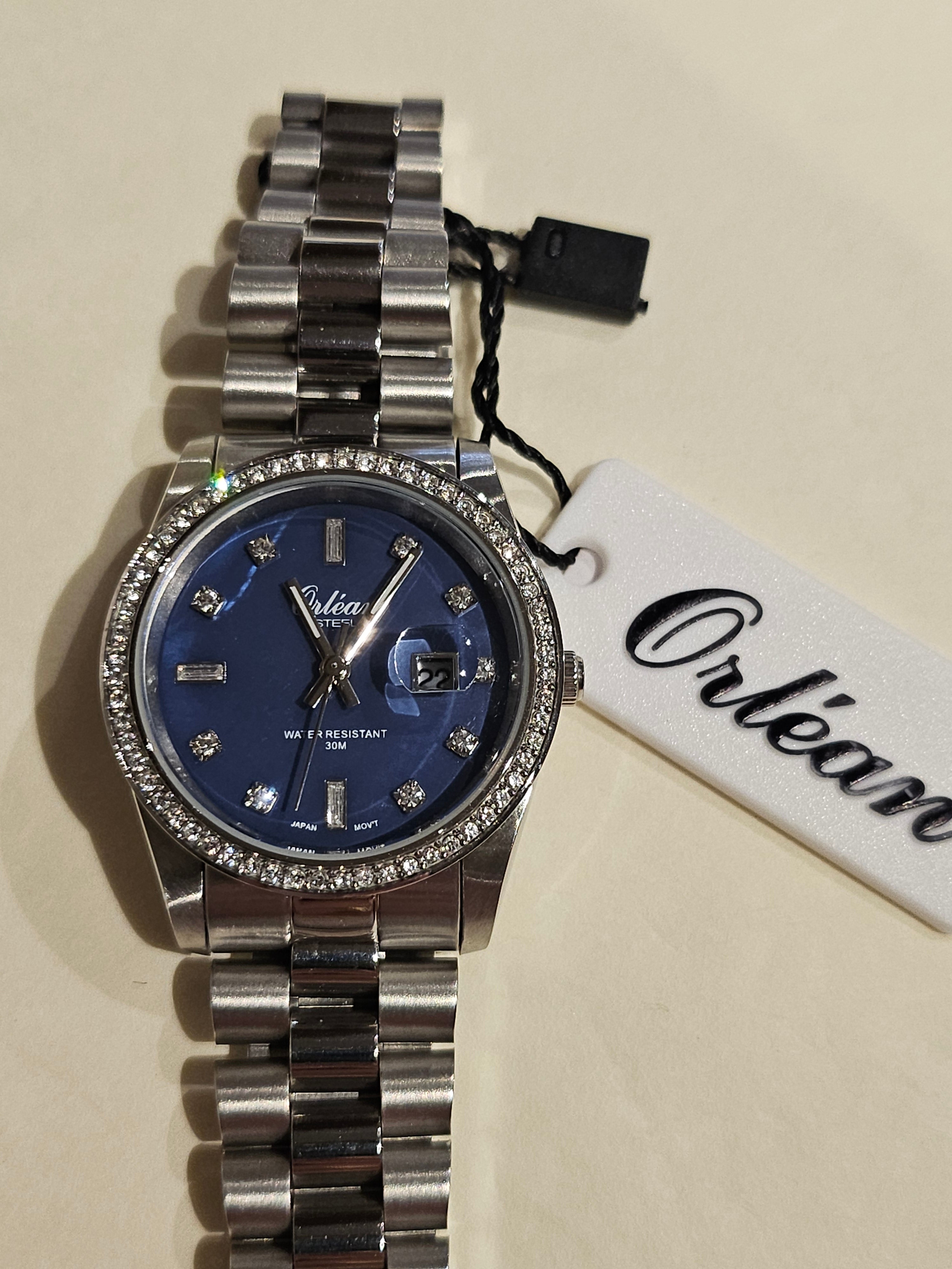 Orlean Watch - Ladies - Blue Face - ME3579