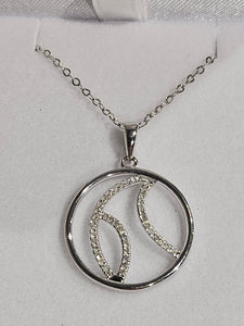 Diamond Pendant - Geometric Design - SP67830