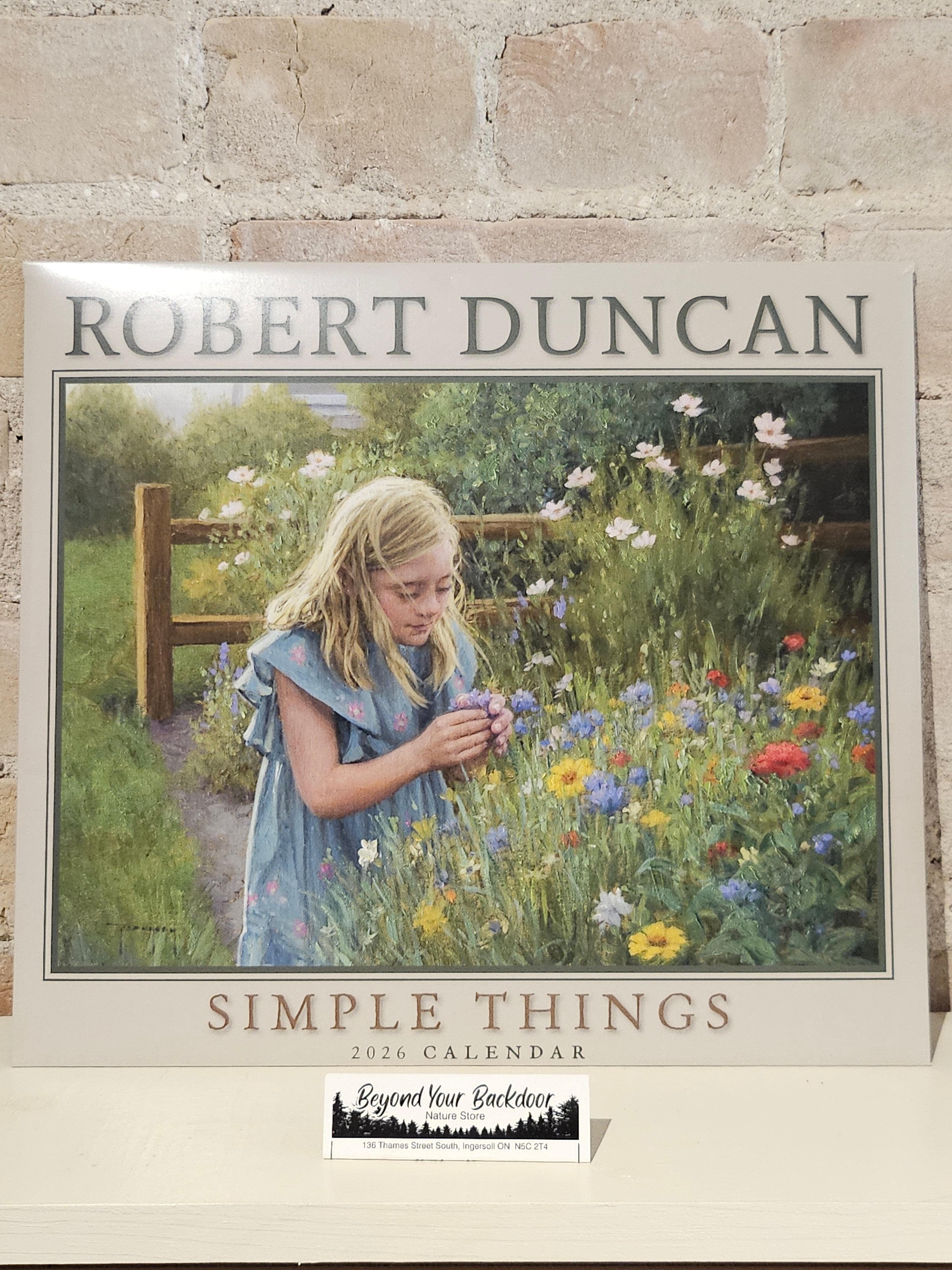 2026 - Robert Duncan Simple Things Calendar