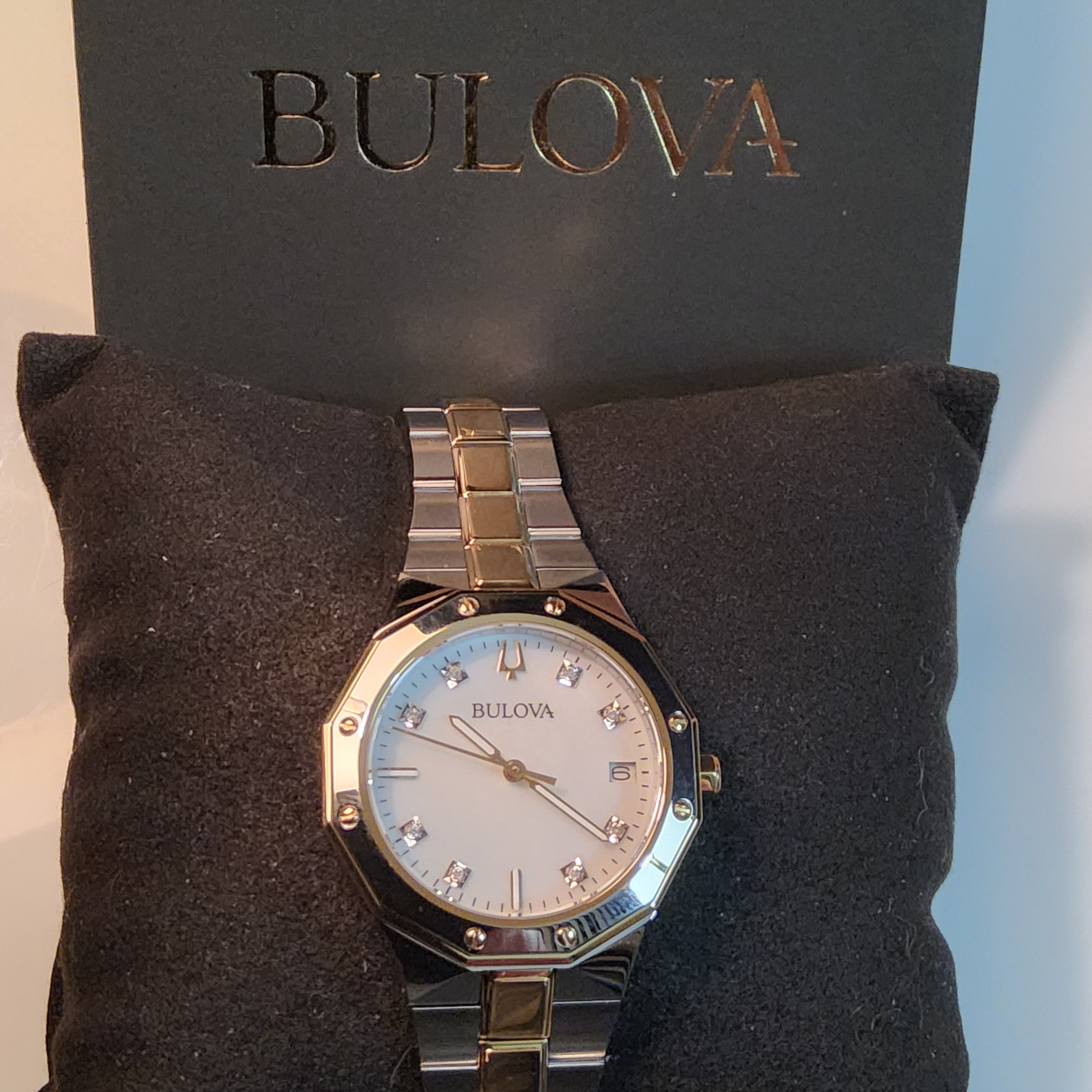 Bulova Stainless Steel Watch - Ladies - 98B450 - Prestige
